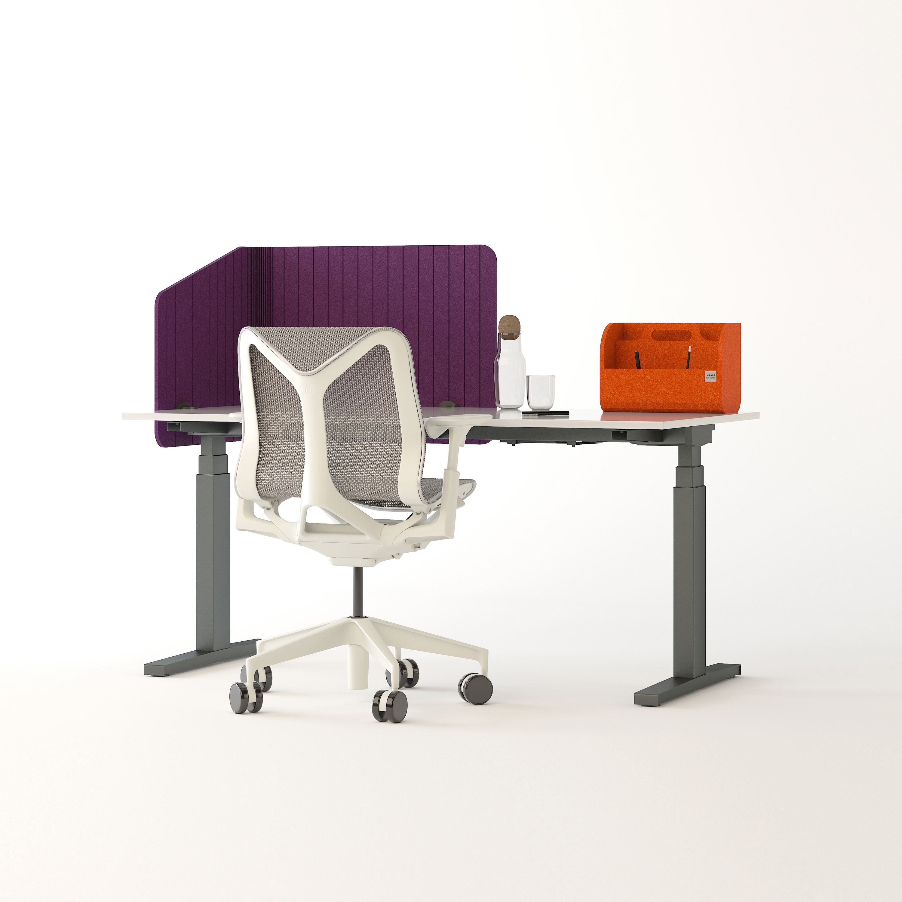 Produkt Tischtrennwand Left and Right Wrap des Herstellers IMPACT ACOUSTIC anzeigen