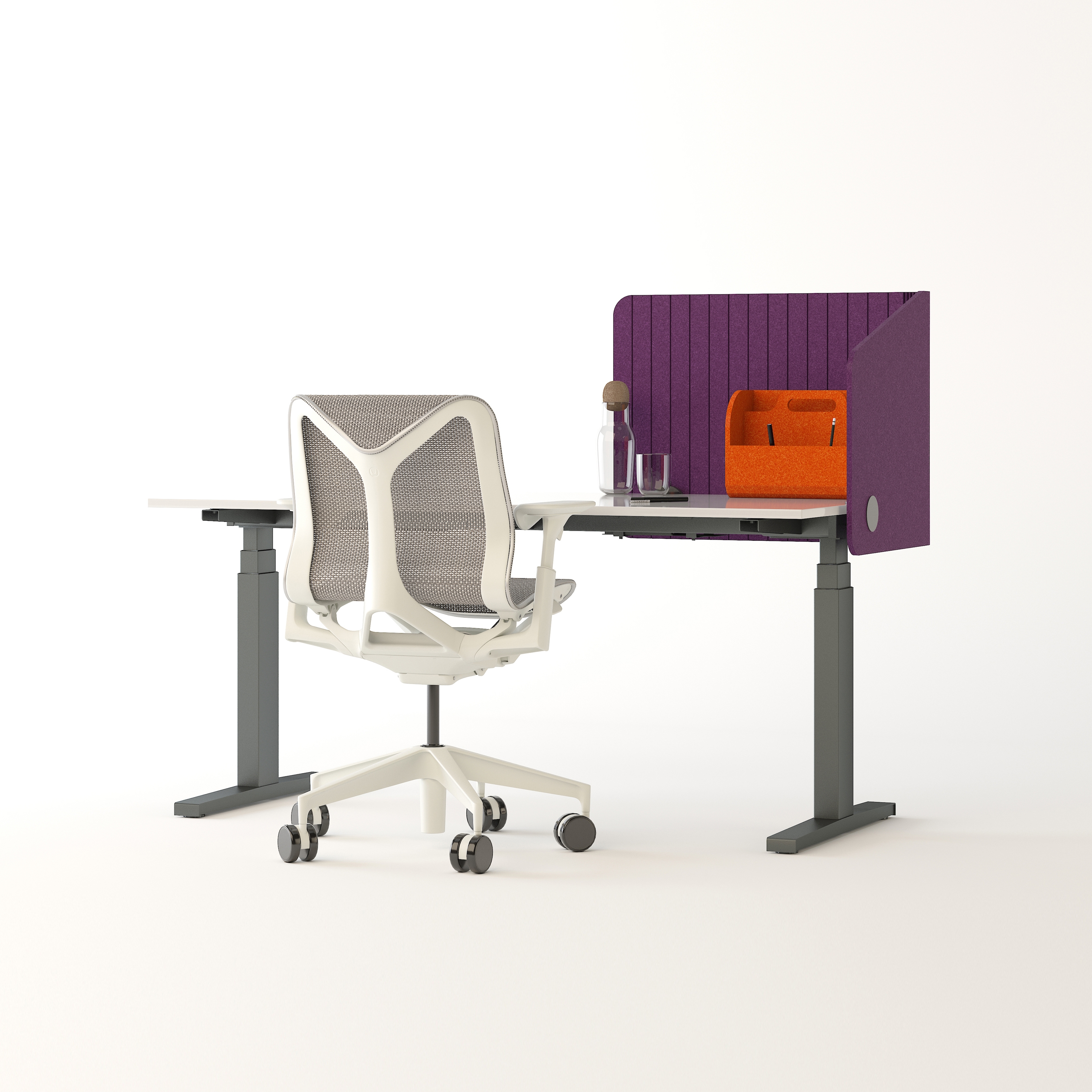 Produkt Tischtrennwand Right Wrap des Herstellers IMPACT ACOUSTIC anzeigen