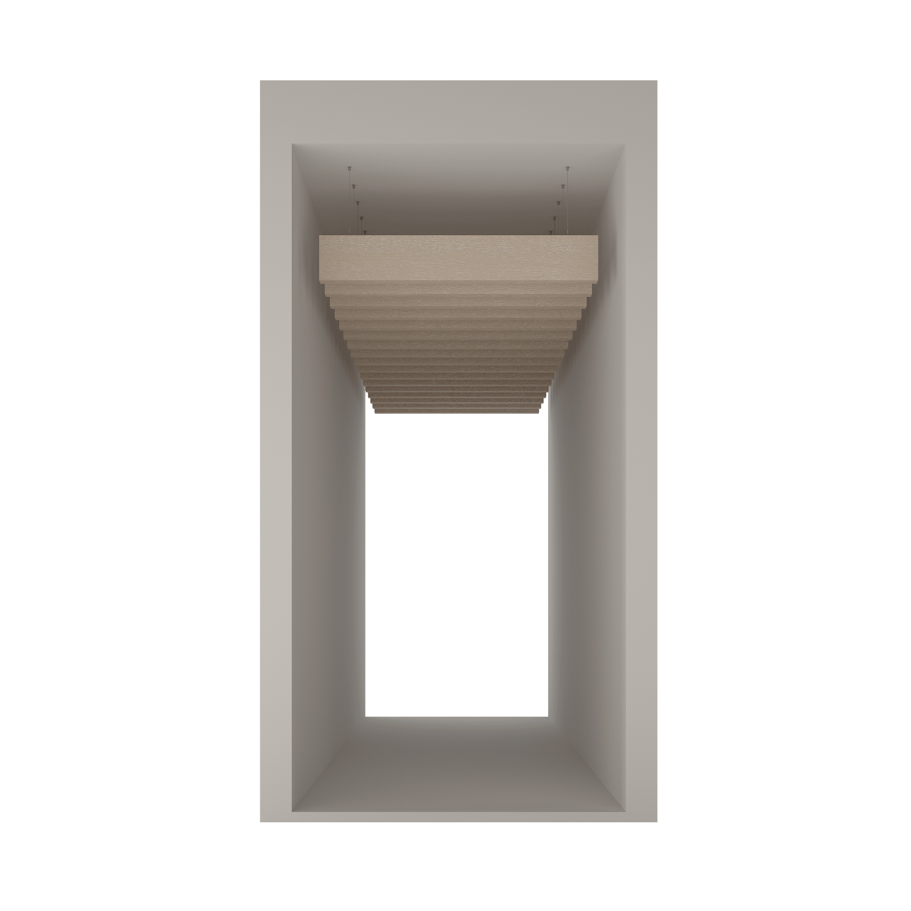 Display product Volumetric Ceiling Baffle Balken from manufacturer IMPACT ACOUSTIC