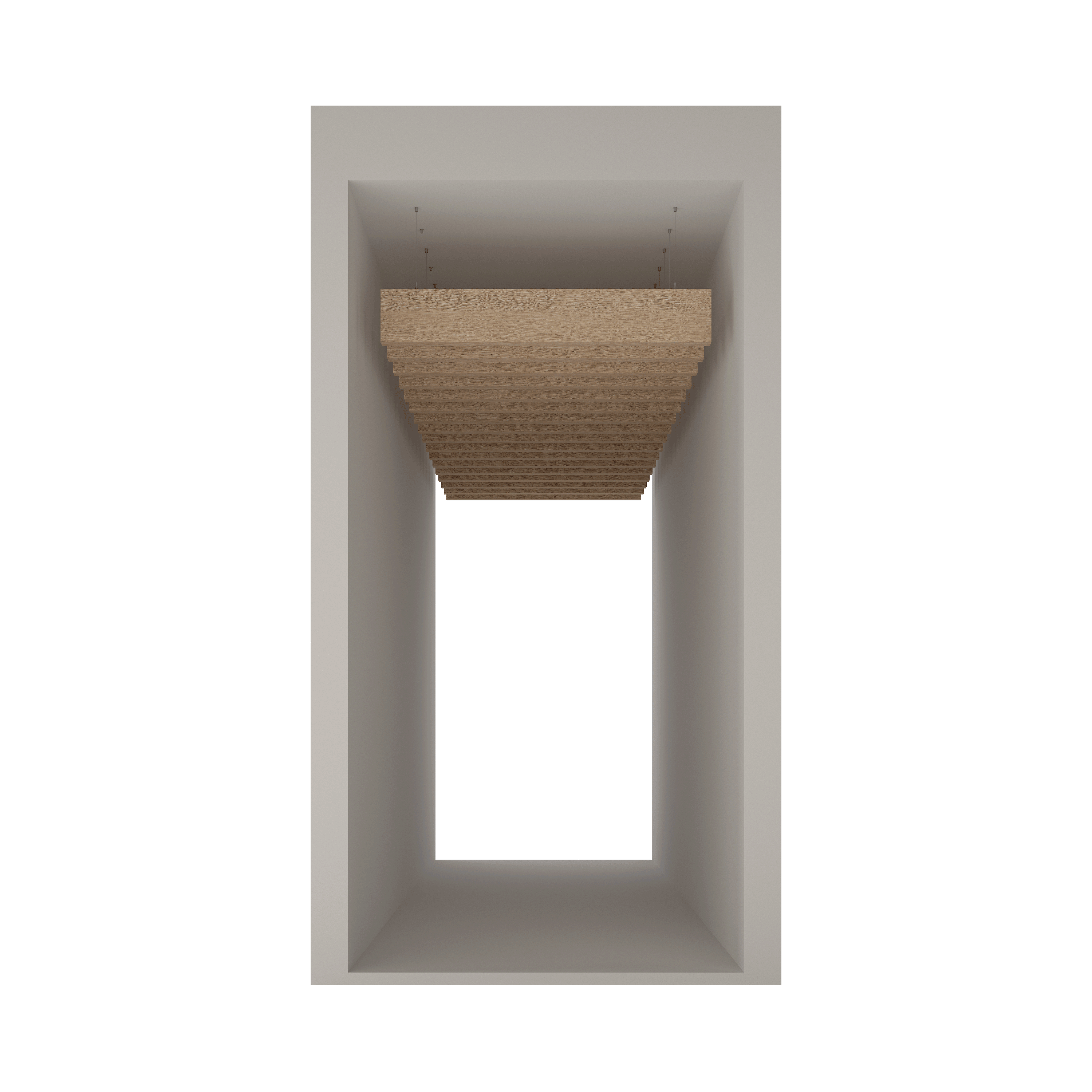 Volumetric Ceiling Baffle Balken