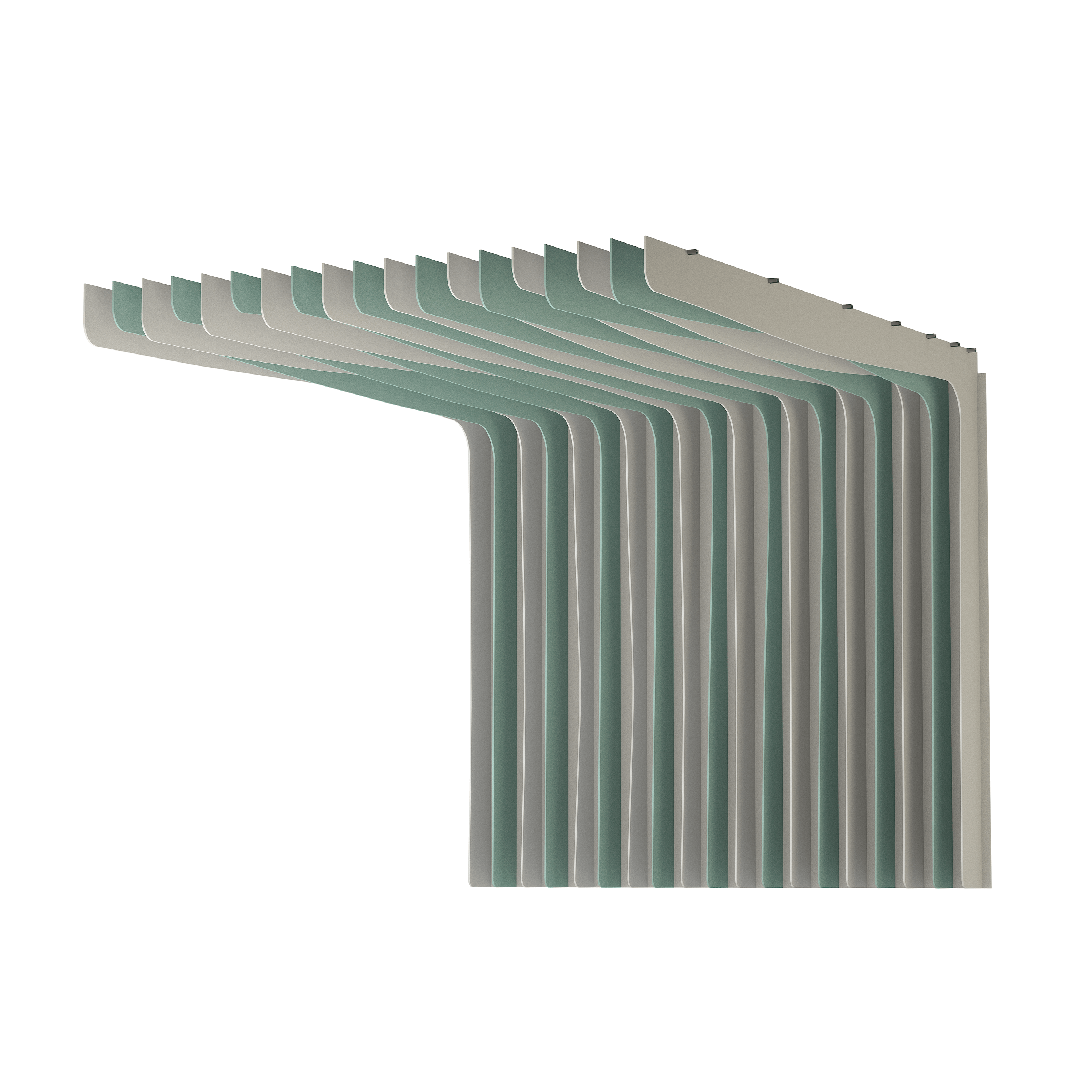 Display product Ceiling Baffle Fusion from manufacturer IMPACT ACOUSTIC