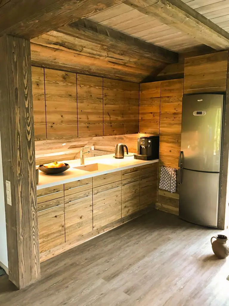 Wooden Wall Design - 3-layer Panel | Reclaimed wood