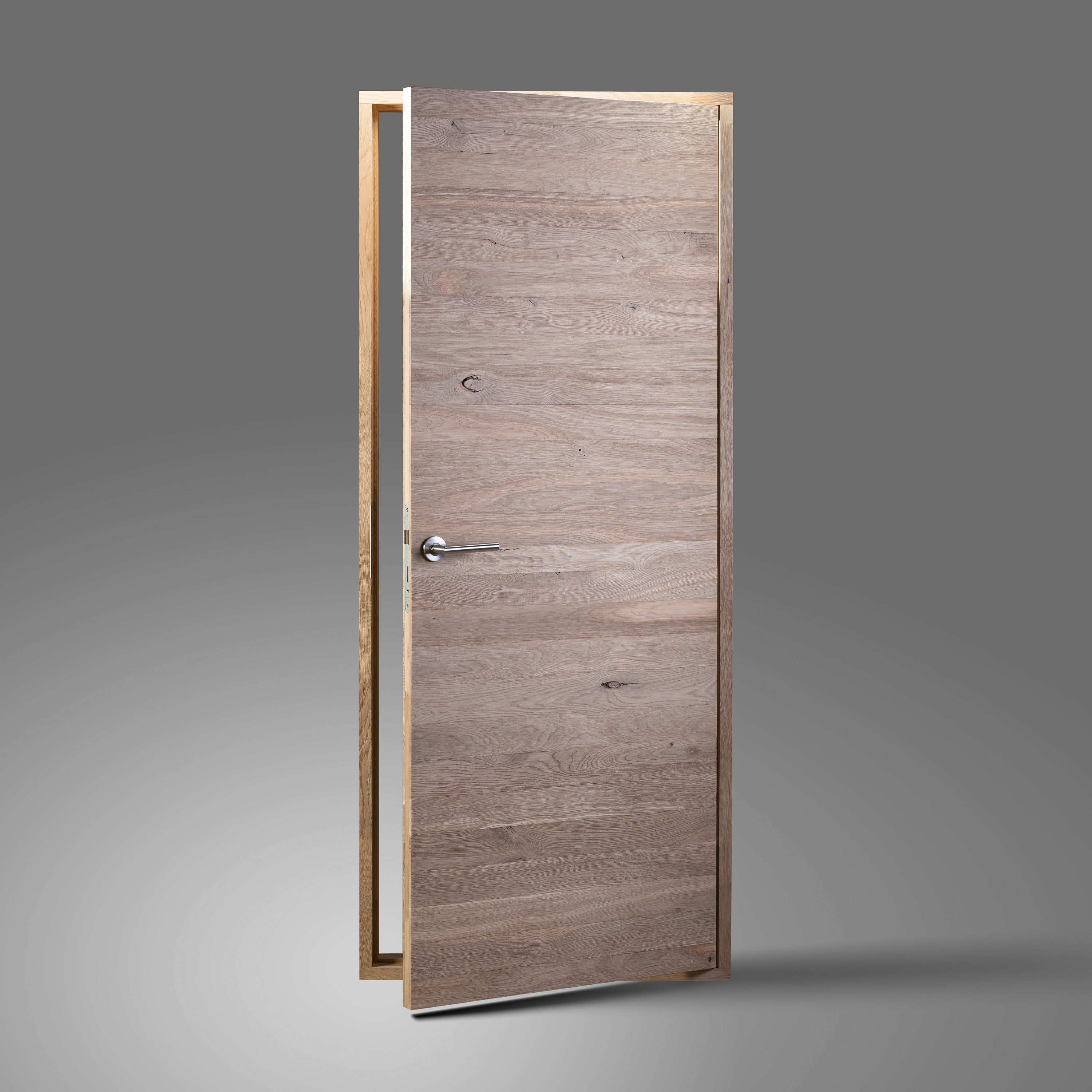Produkt Holztüren | Tür aus strukturierter Eiche | Horizontal des Herstellers Wooden Wall Design anzeigen