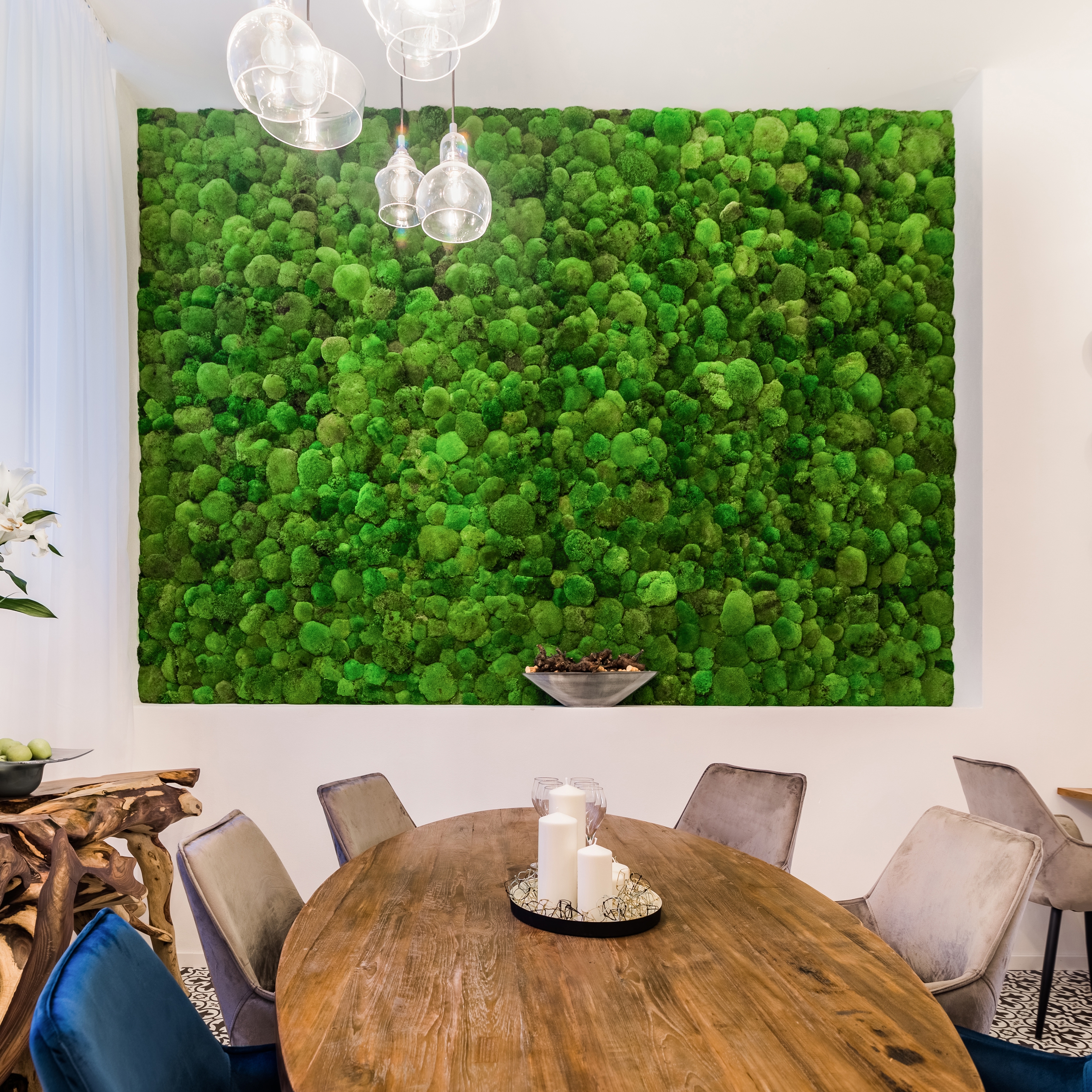 Display product Moss Wall Ball Moss from manufacturer Ekomoss