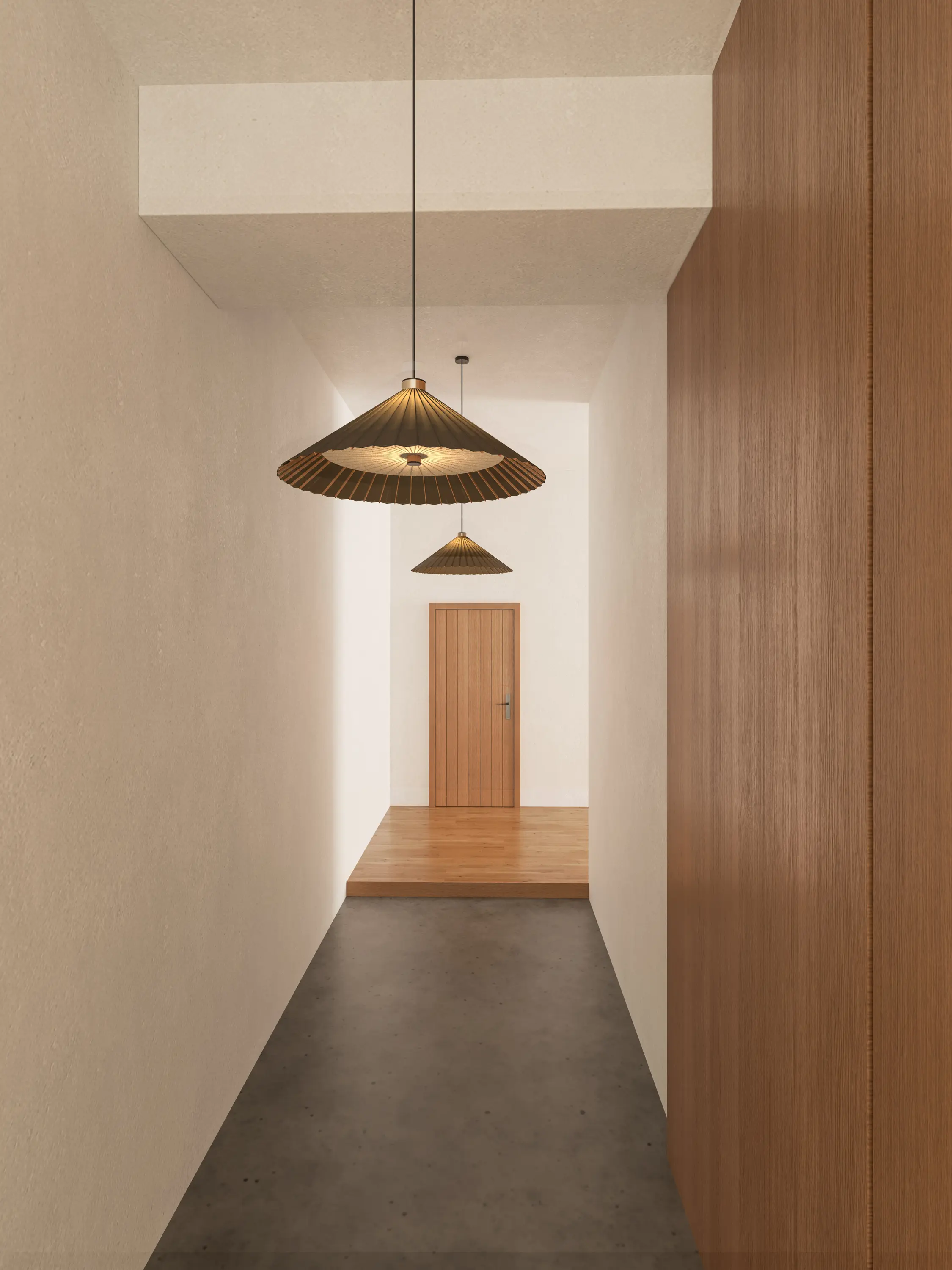 Hiyoshiya - Kotori HG Pendant light small - Black