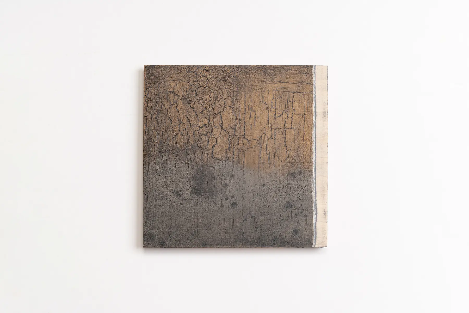 Hiyoshiya - Makino urushi crackeled wood with gradation effect