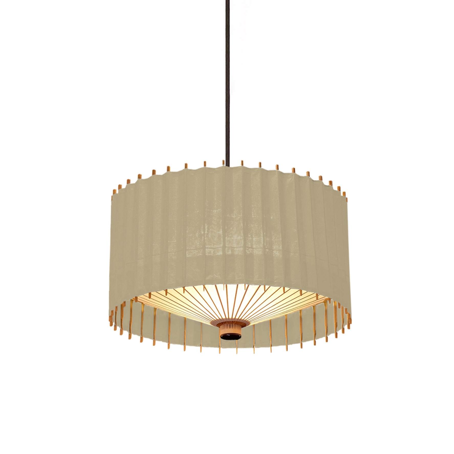 Kotori HG Pendant light small - Shiracha (light green)