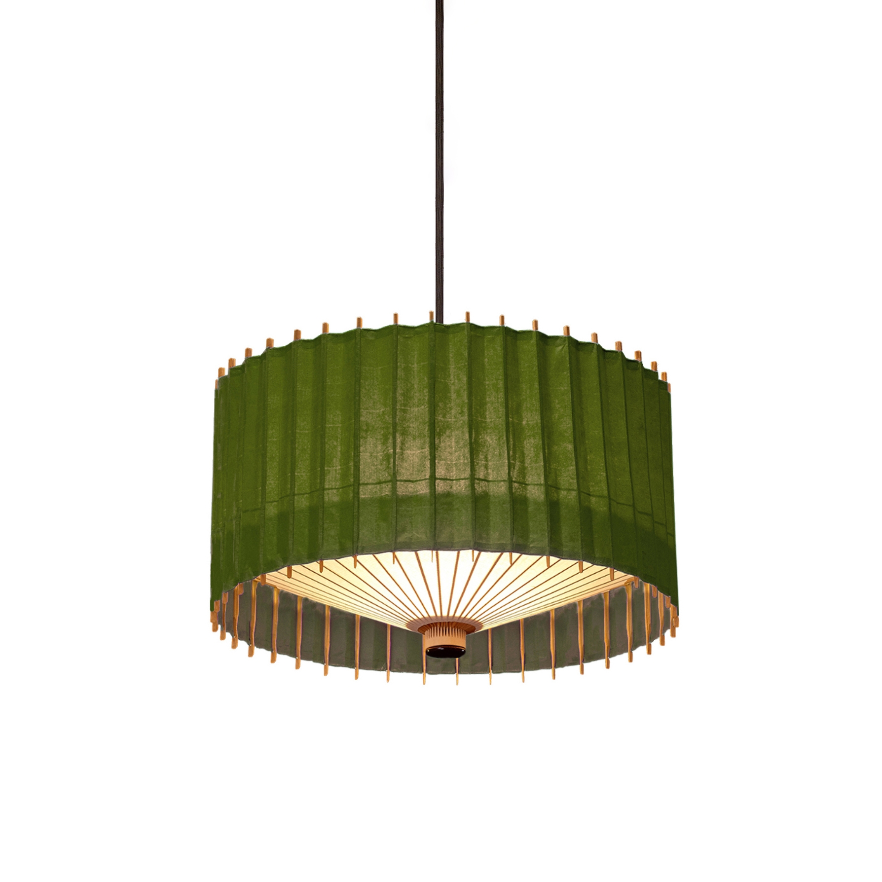 Kotori HG Pendant light small - Matsuba (green)