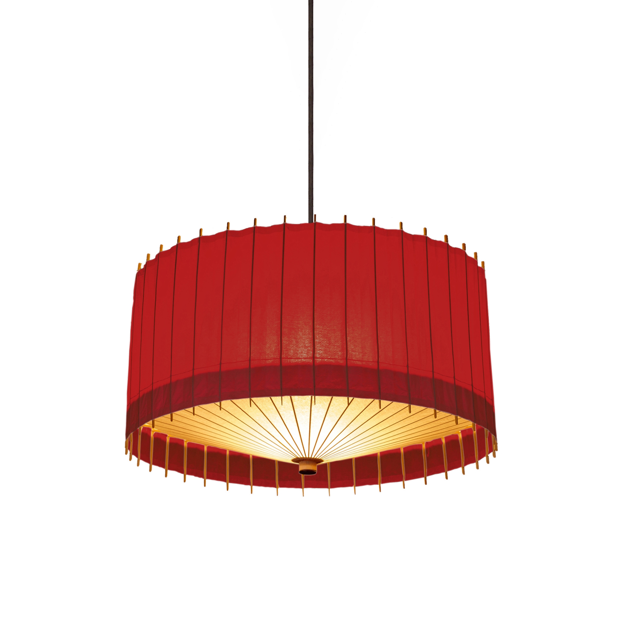 Vertoon produk Kotori HG Pendant light large - Red van vervaardiger Hiyoshiya
