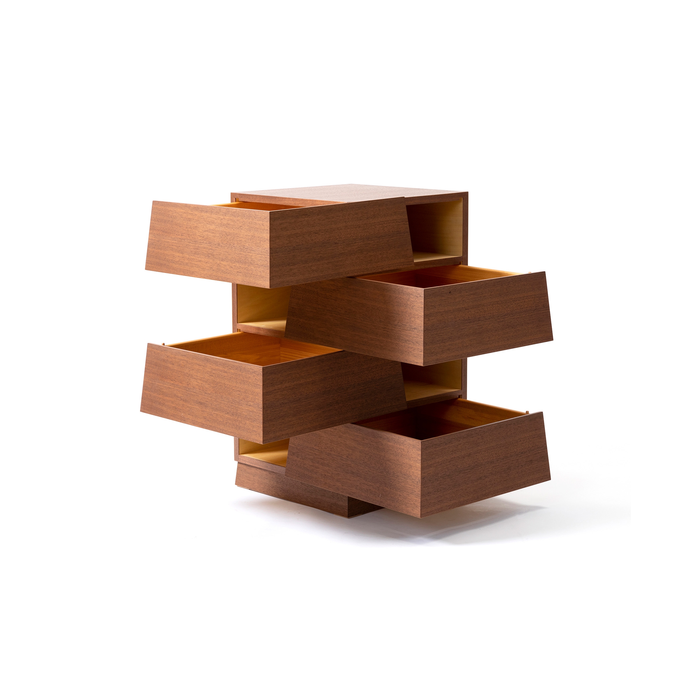 Display product Motobayashi | Cartesia drawer Walnut 4 rows from manufacturer Hiyoshiya