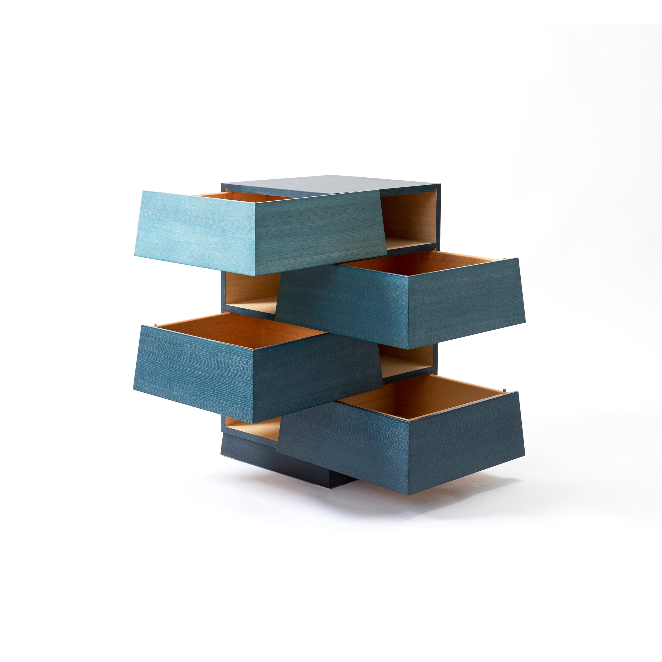 Motobayashi | Cartesia drawer Indigo 4 rows