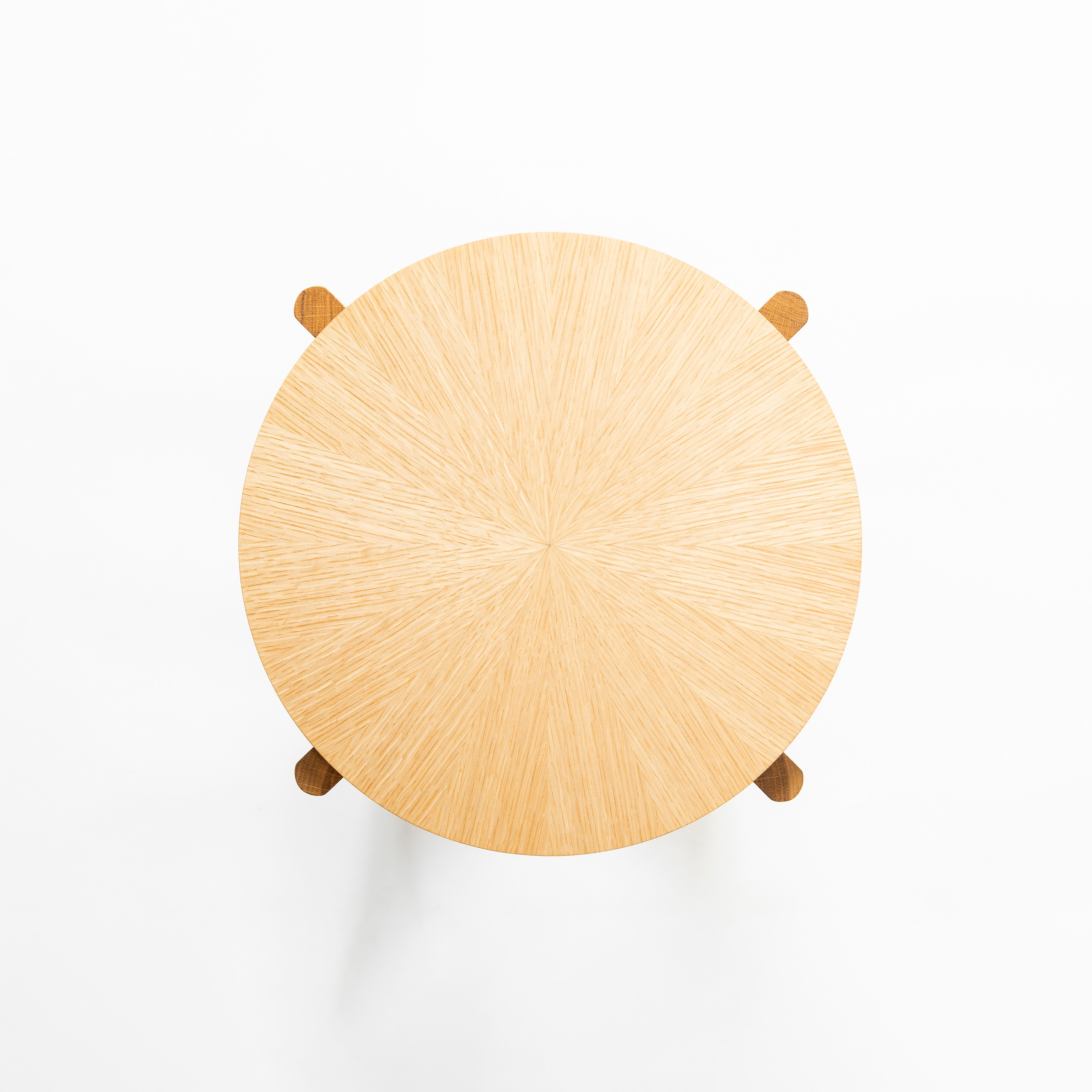 Mori Kougei  | Sliced Veneer
 Ray Pattern table top