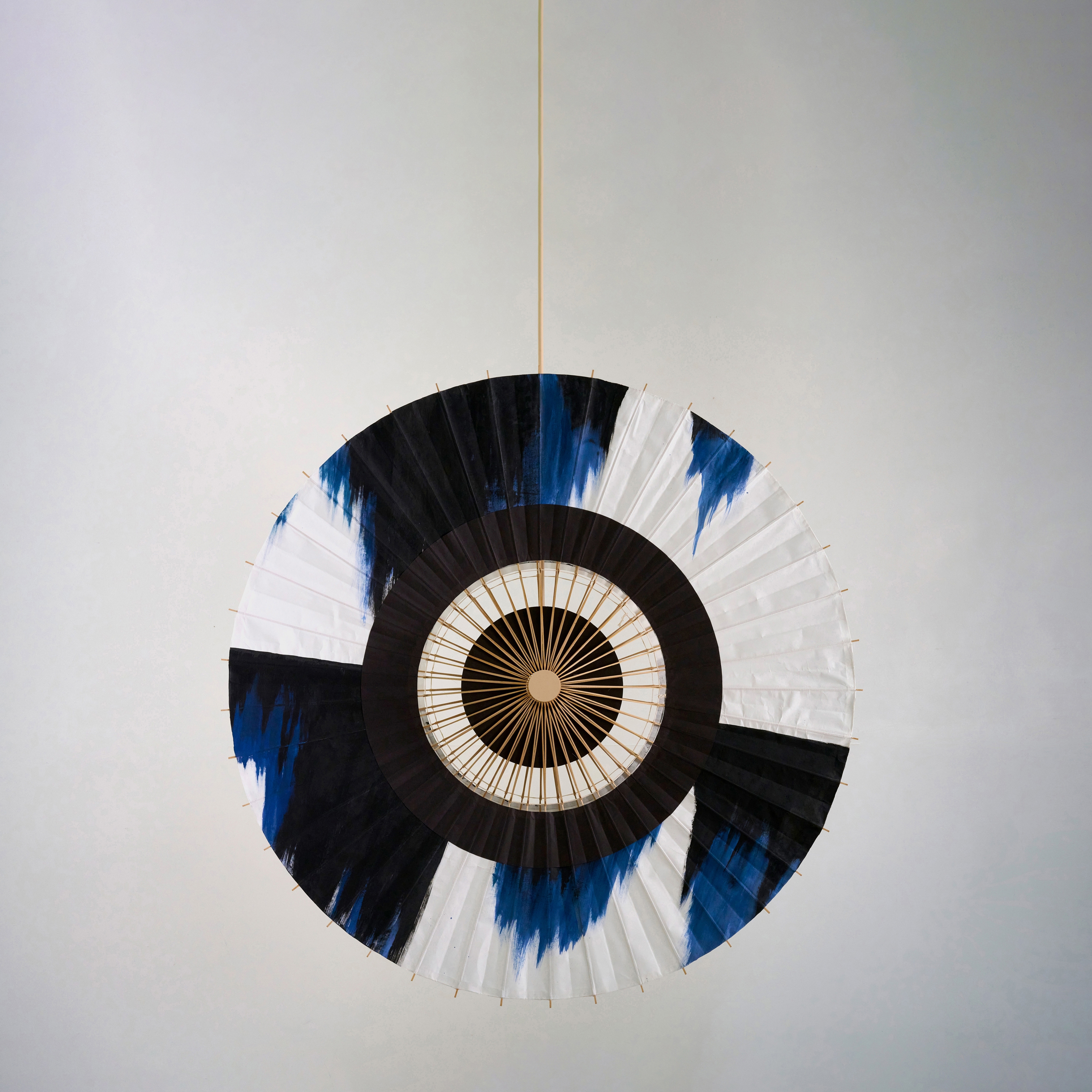 Vertoon produk Wagasa lamp van vervaardiger Hiyoshiya