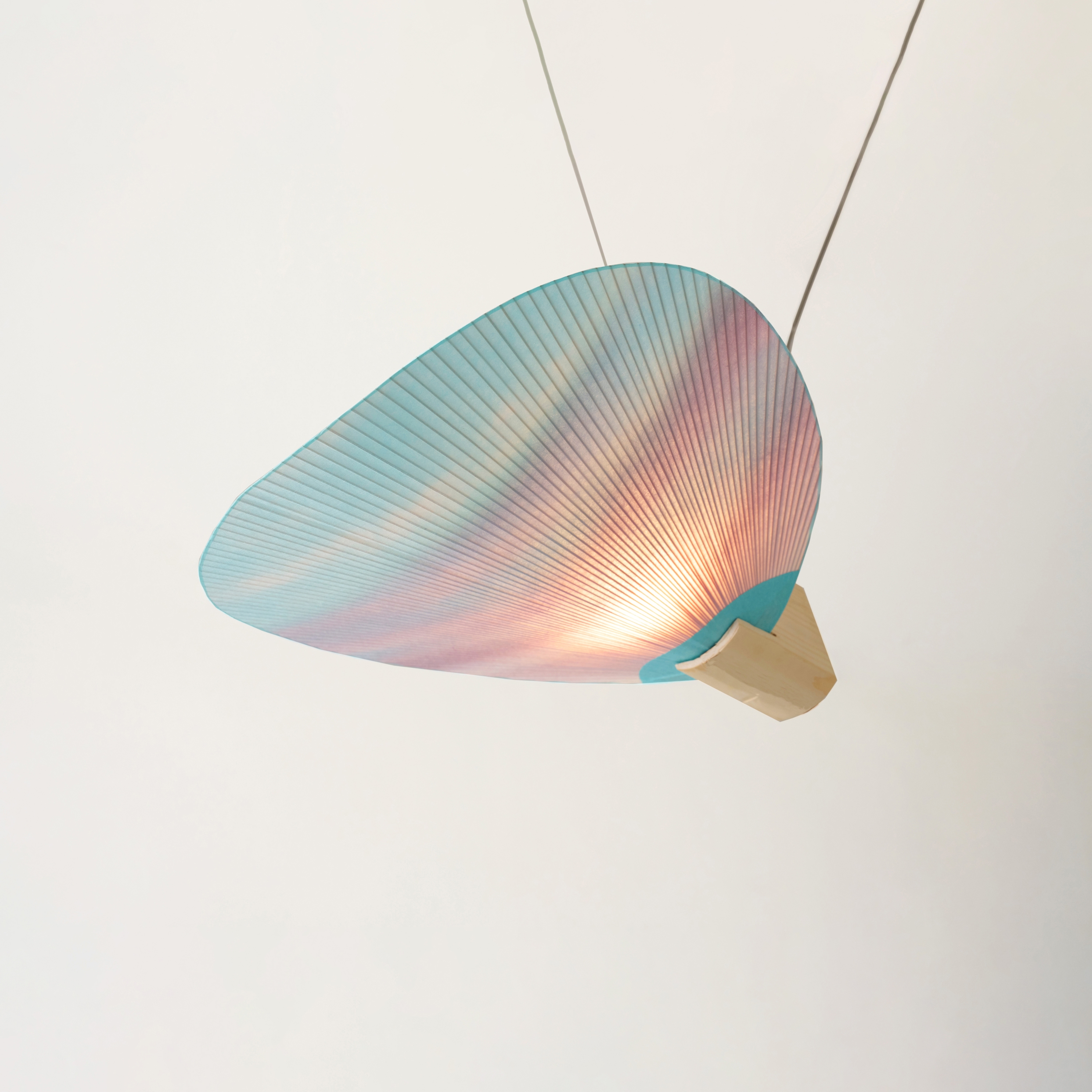 Vertoon produk Pli pendant lamp Blue van vervaardiger Hiyoshiya