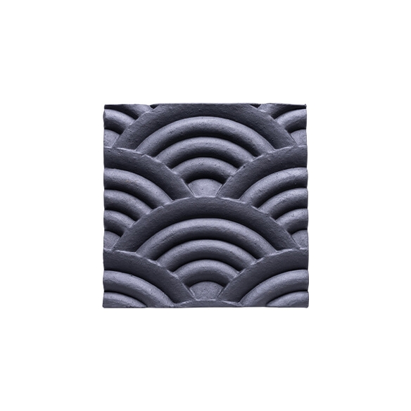 Display product Kyogawara tiles_Seigaiha from manufacturer Hiyoshiya