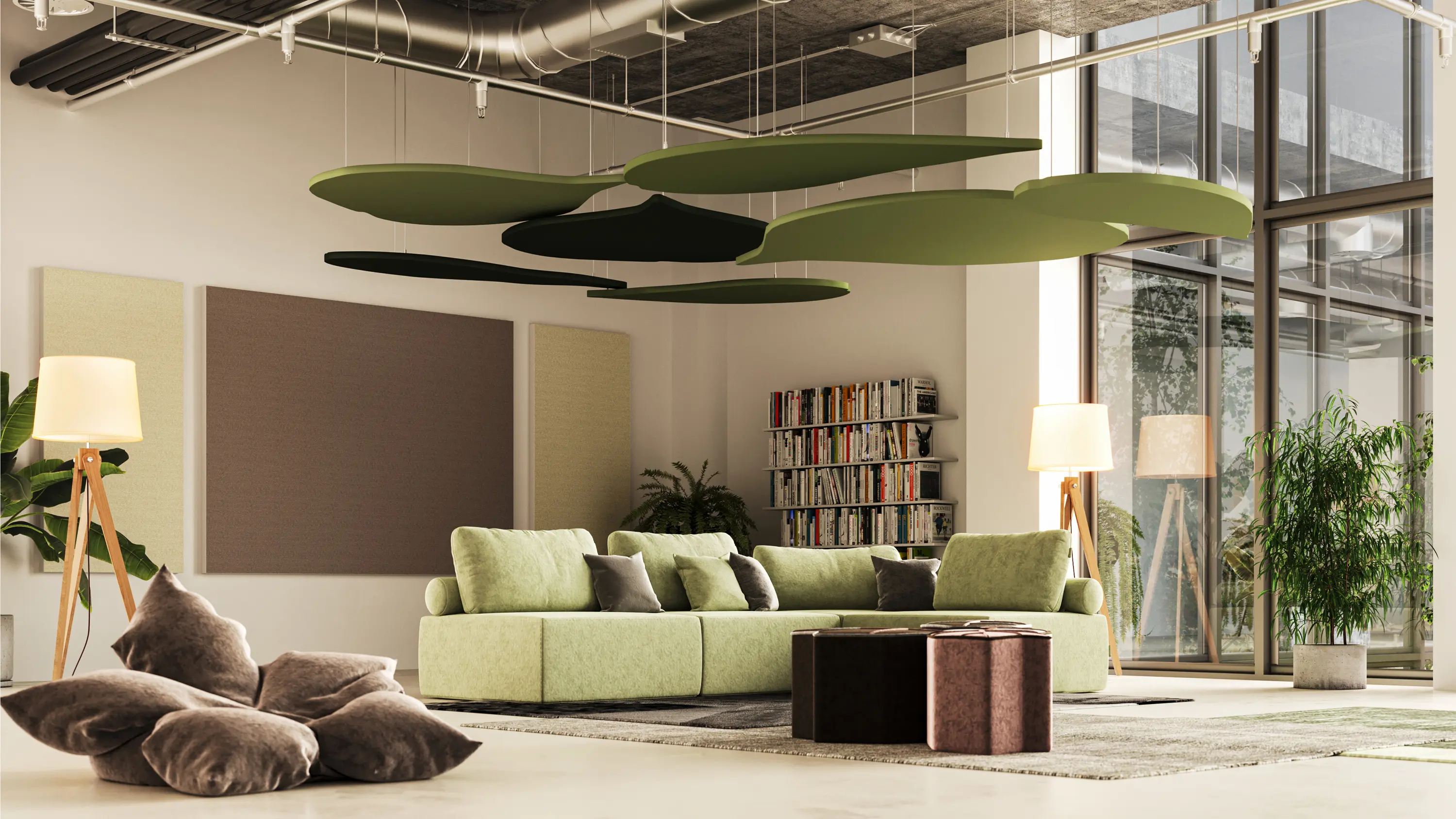 Rockfon - Islands | Rockfon Eclipse® Customised