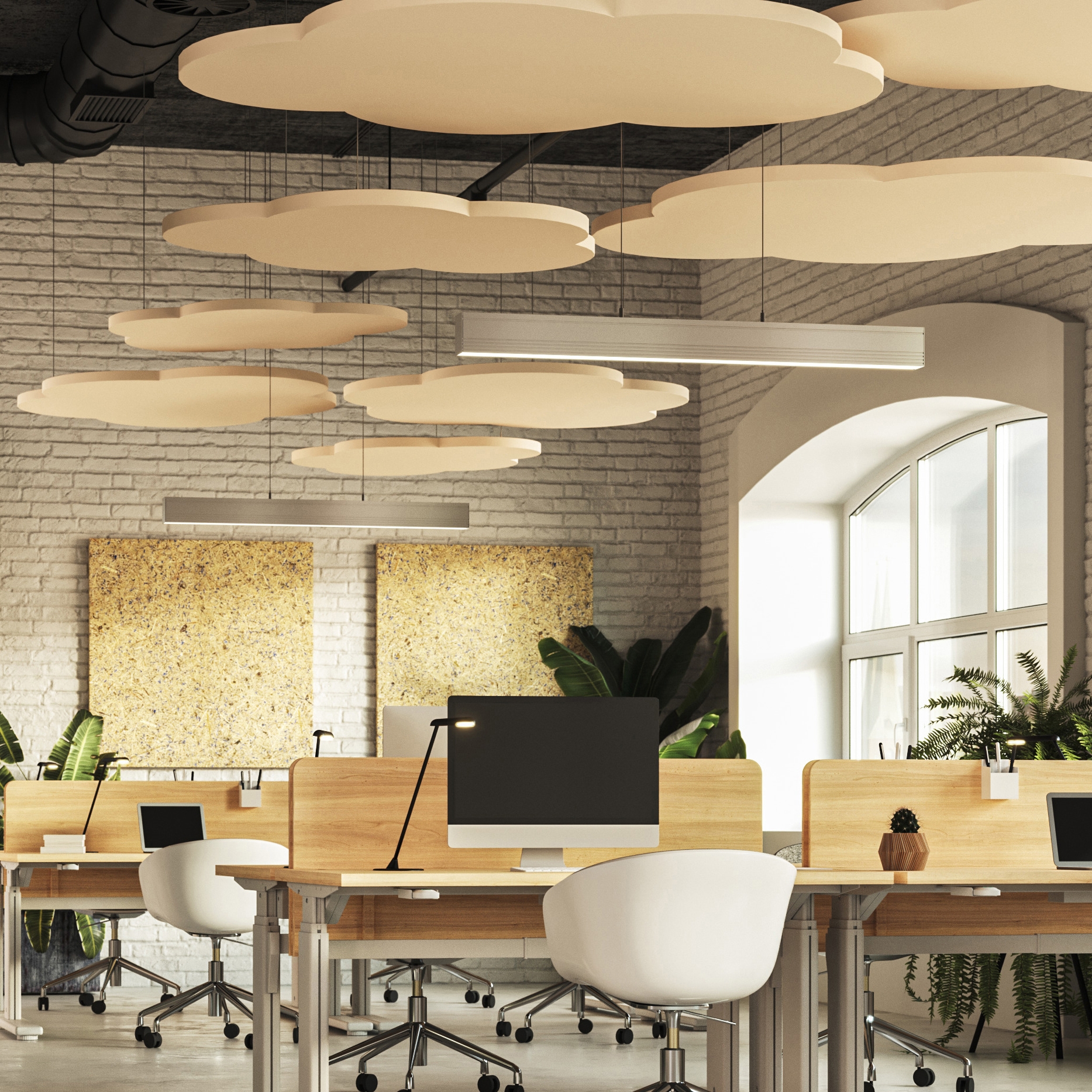Display product Islands | Rockfon Eclipse® Customised from manufacturer Rockfon