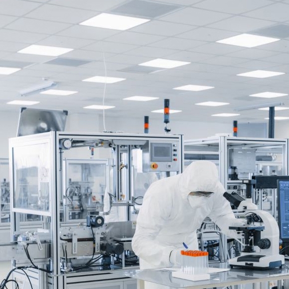 Display product Modular Ceilings | Rockfon® CleanSpace™ Air from manufacturer Rockfon