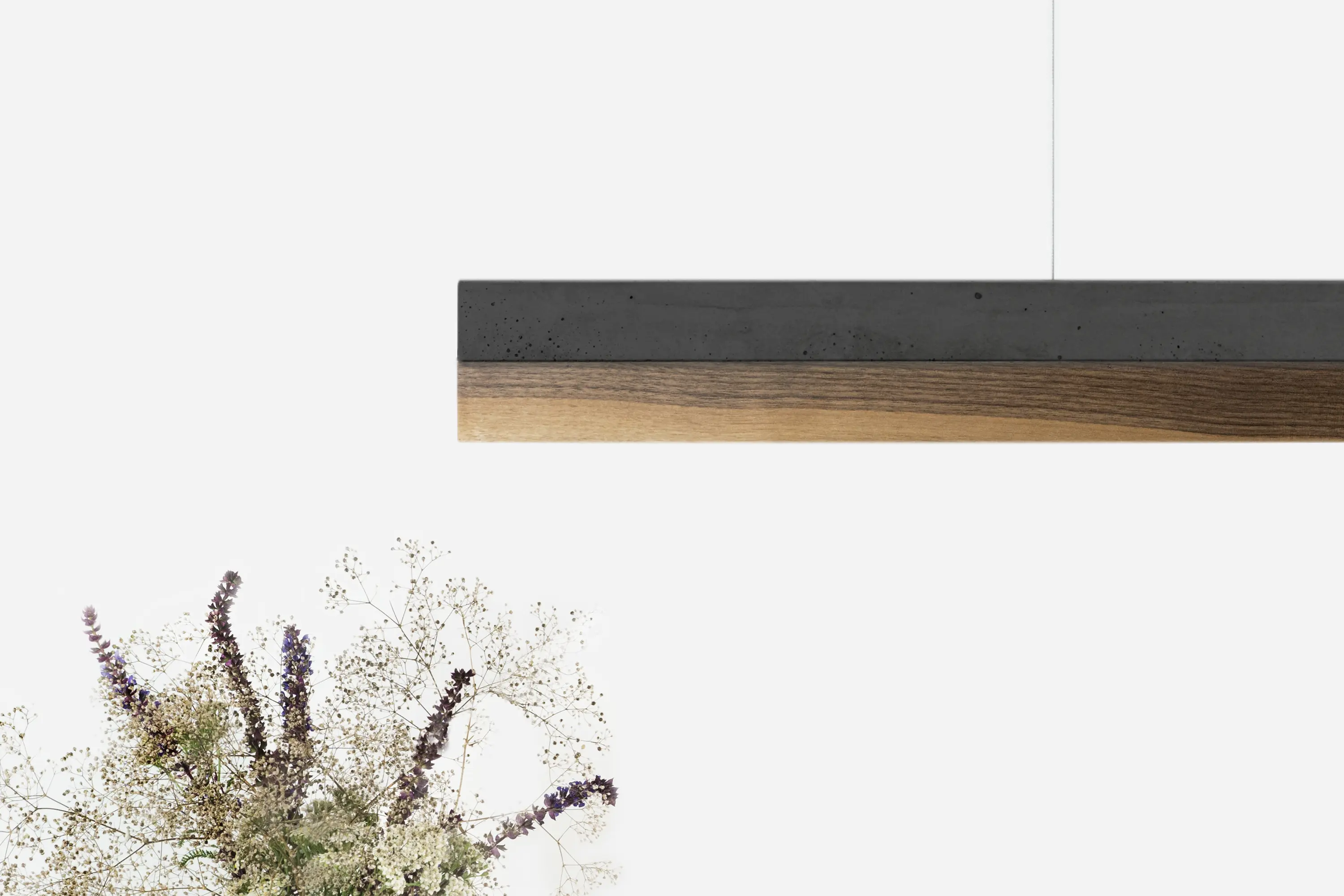 GANTlights - [C1] dark Concrete & Copper (L122cm)