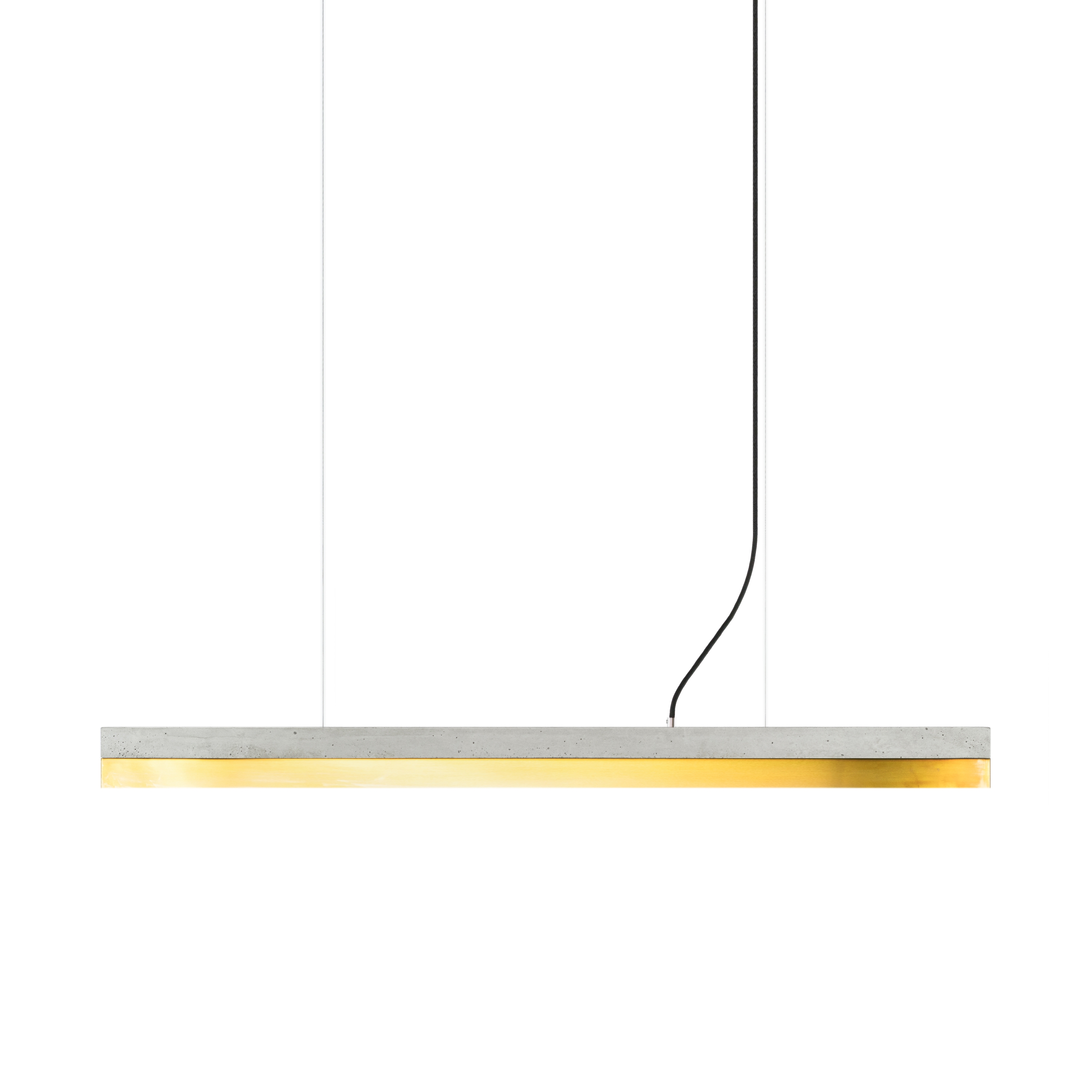 Afficher le produit [C1] Concrete & Brass (L122cm) du fabricant GANTlights