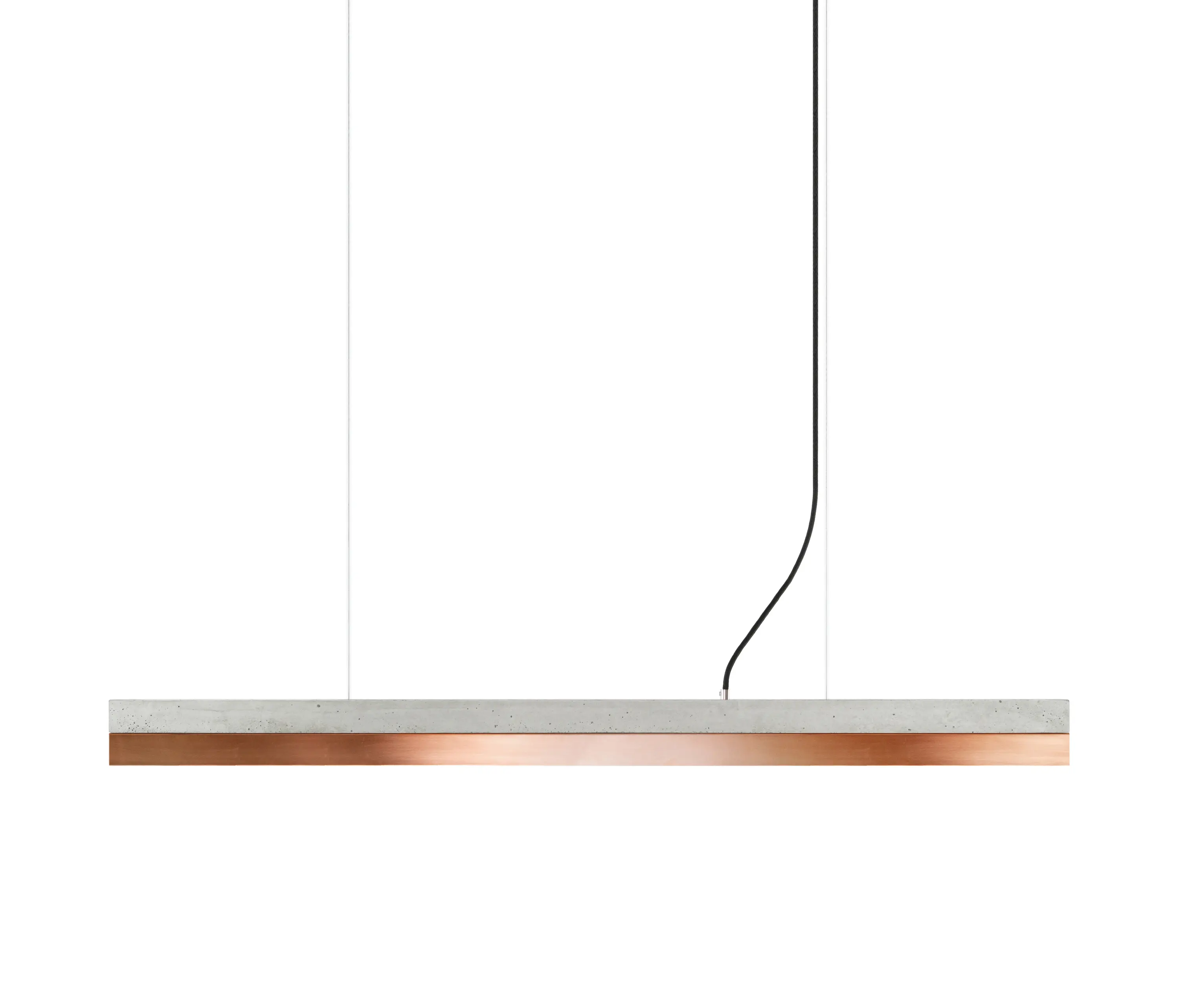 GANTlights - [C1] Concrete & Copper (L122cm)