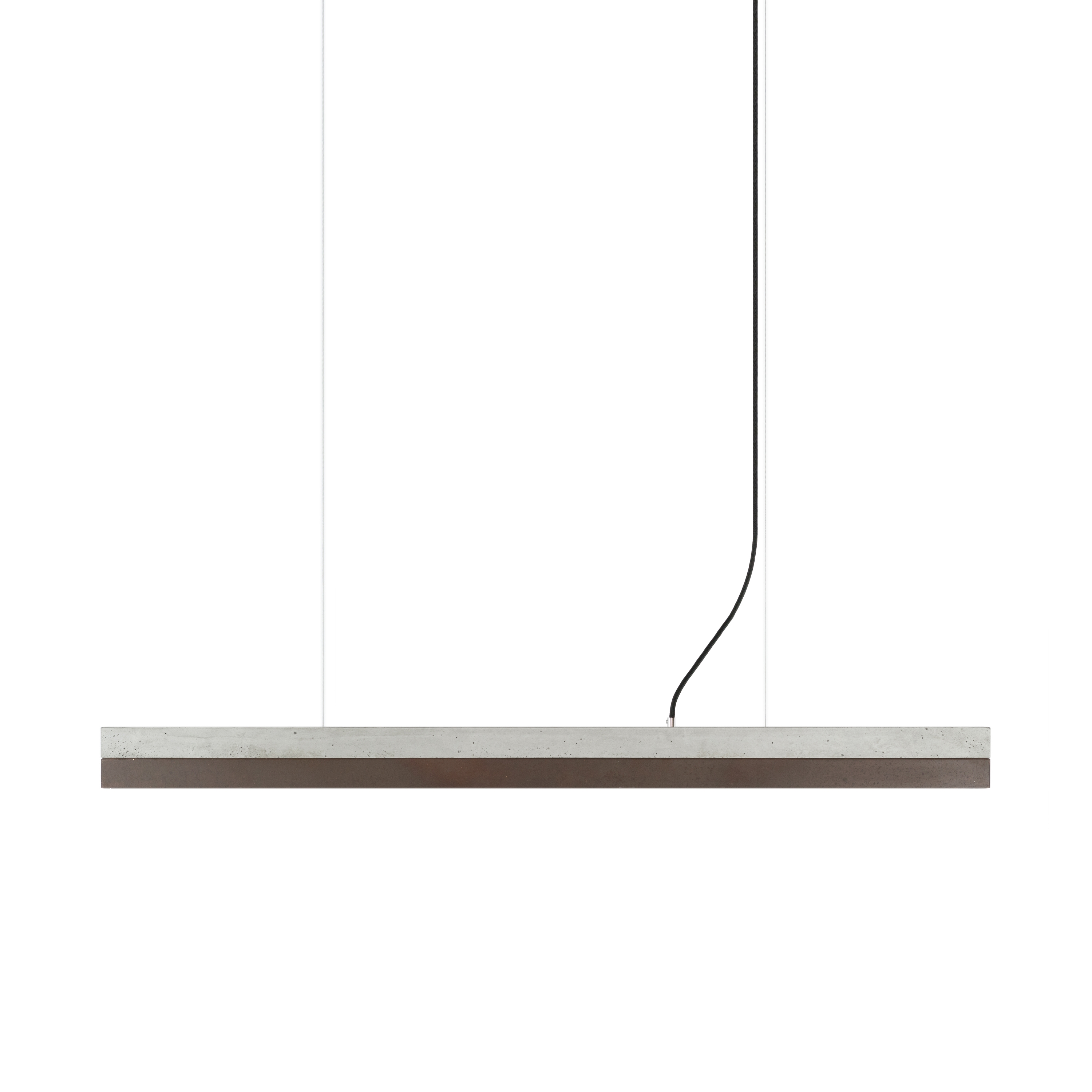 [C1] Concrete & Corten Steel (L122cm)