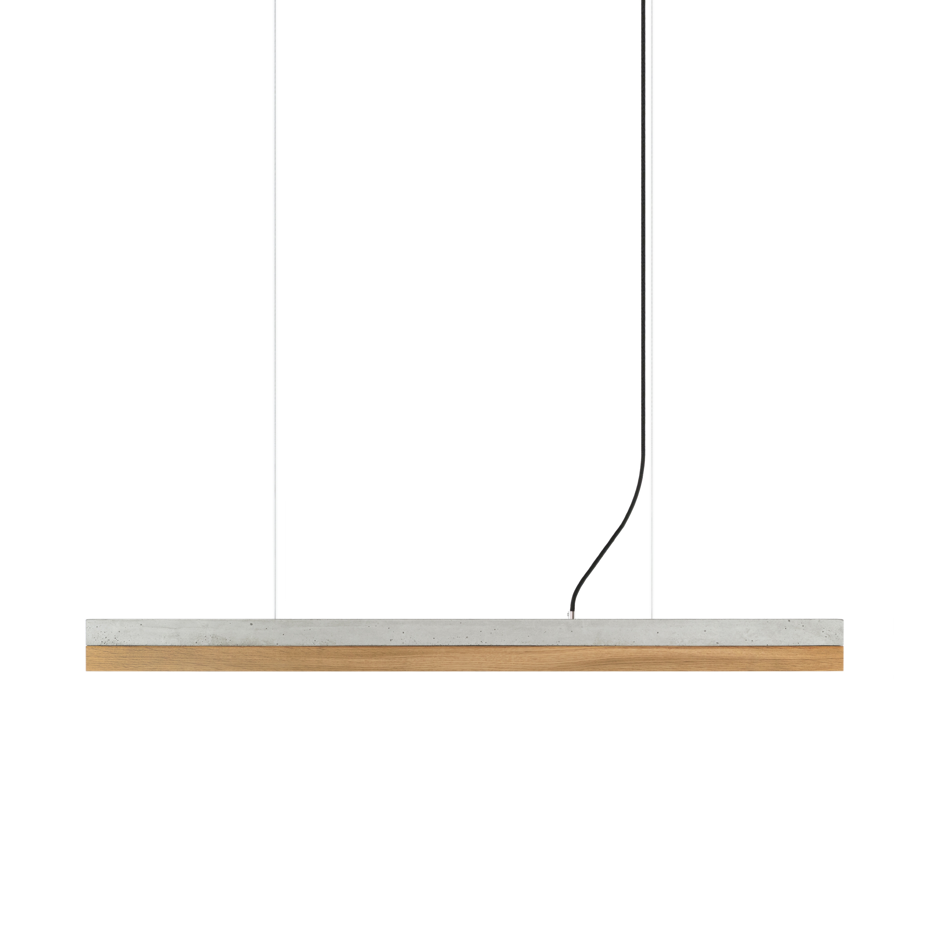 [C1] Concrete & Oak (L122cm)