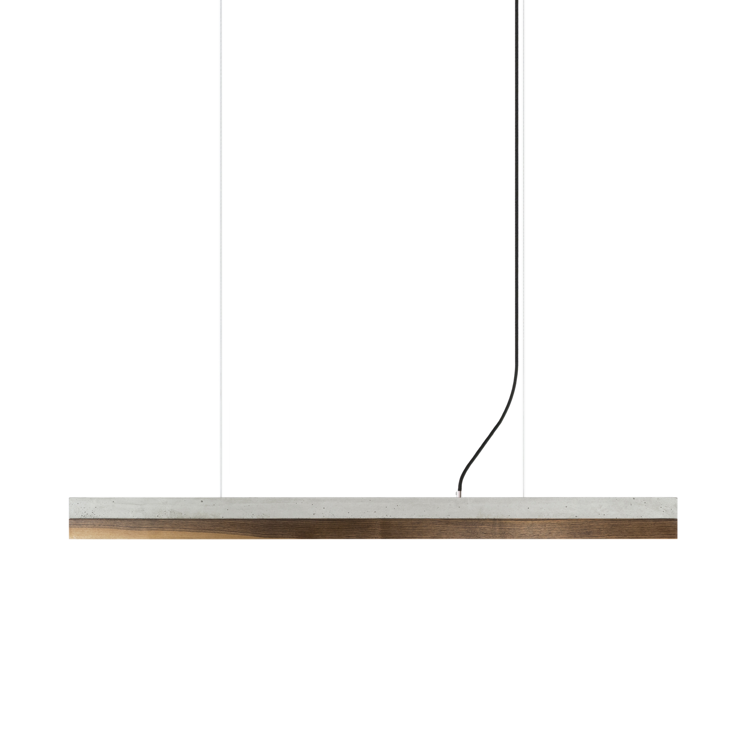 Mostra il prodotto [C1] Concrete & Walnut (L122cm) del produttore GANTlights