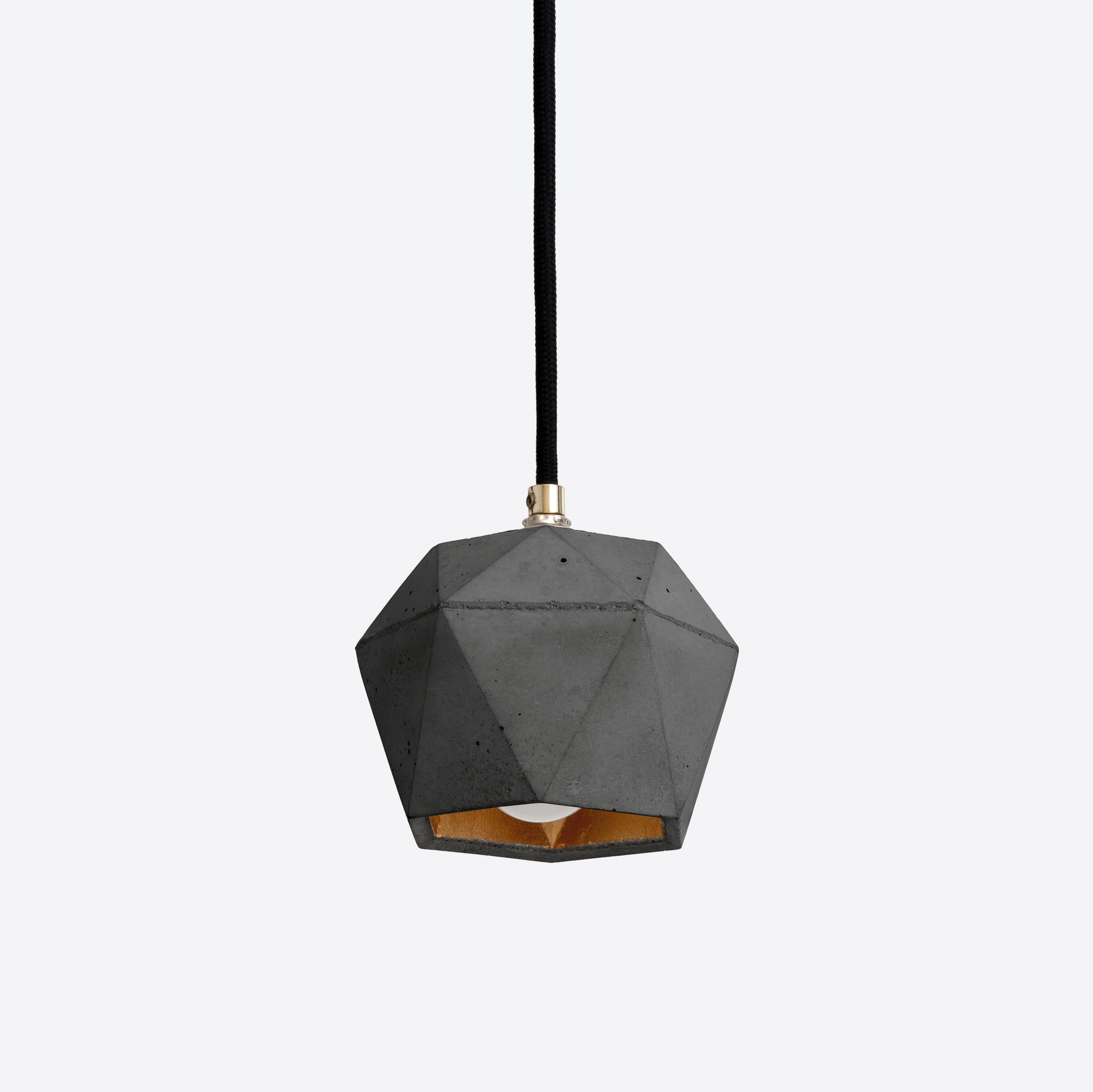 Display product [T2] dark Concrete & Gold - Silver - Copper from manufacturer GANTlights