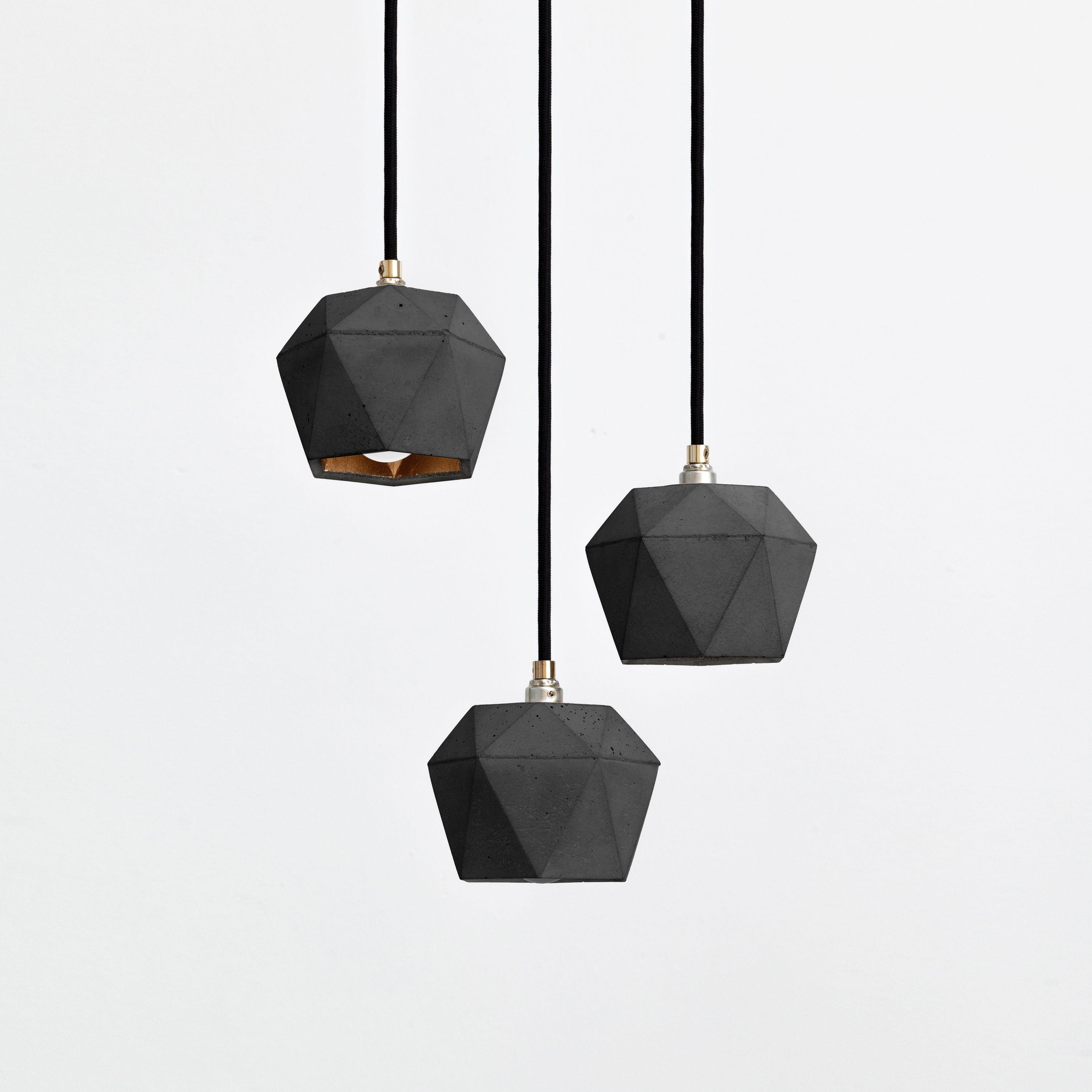 Produkt [T2] dark set Concrete & Gold - Silver - Copper des Herstellers GANTlights anzeigen