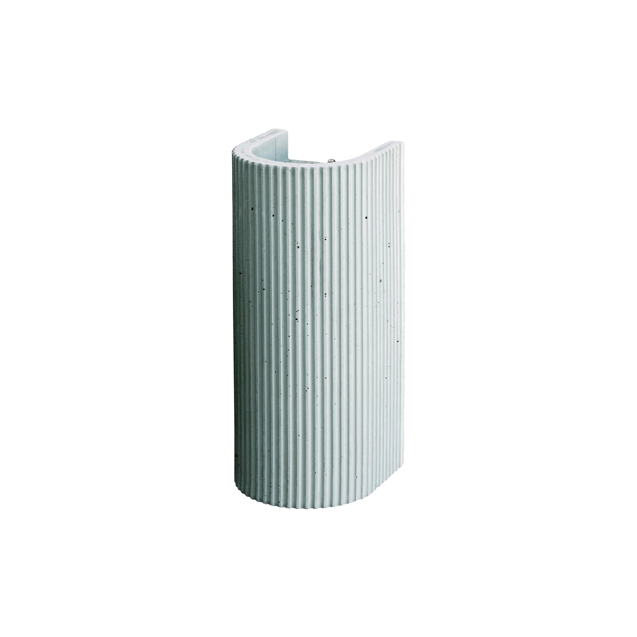 [S3] jade wall lamp fluted and colorful