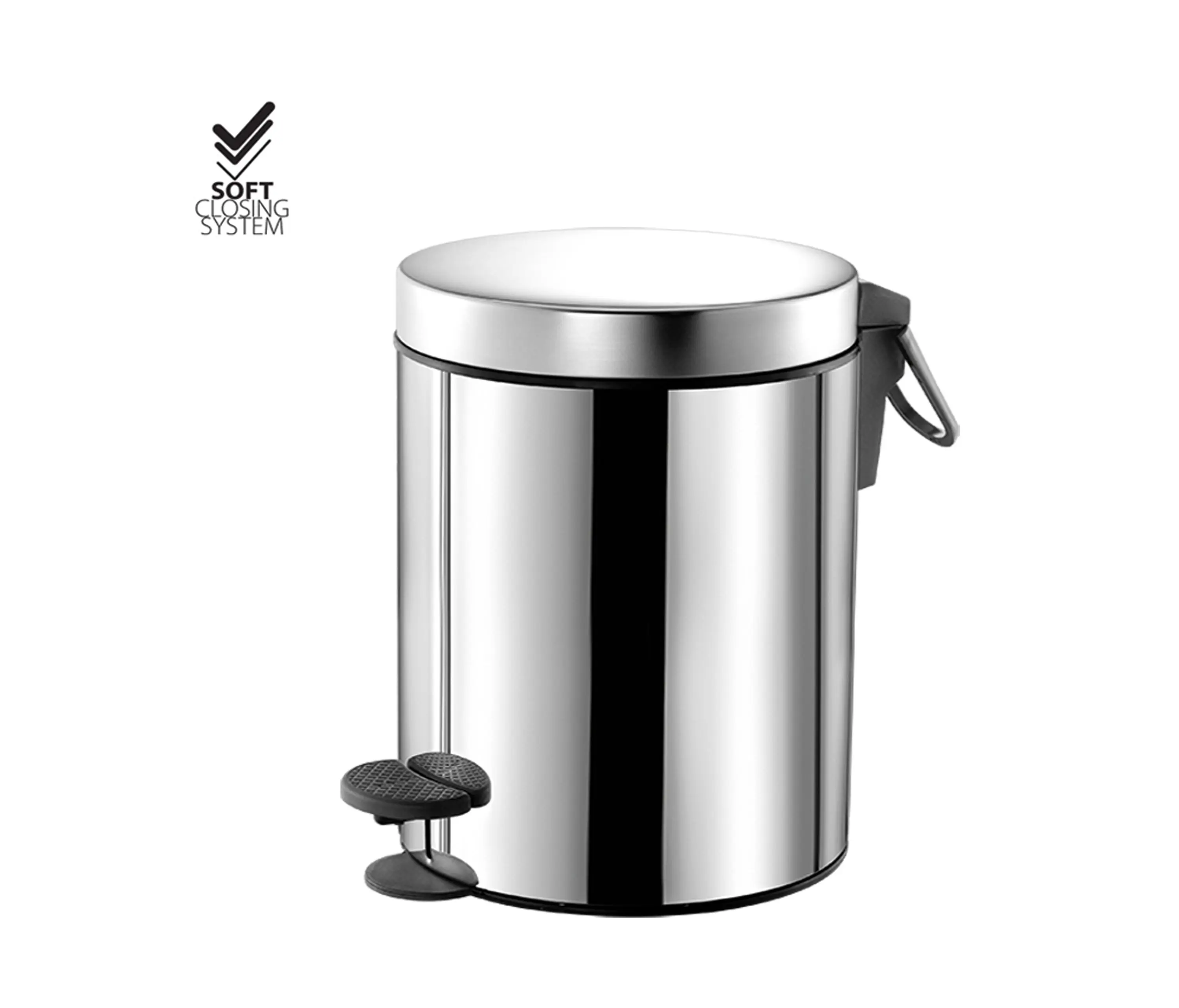 SANCO - waste bins | Waste receptacle 5lt Soft closing system