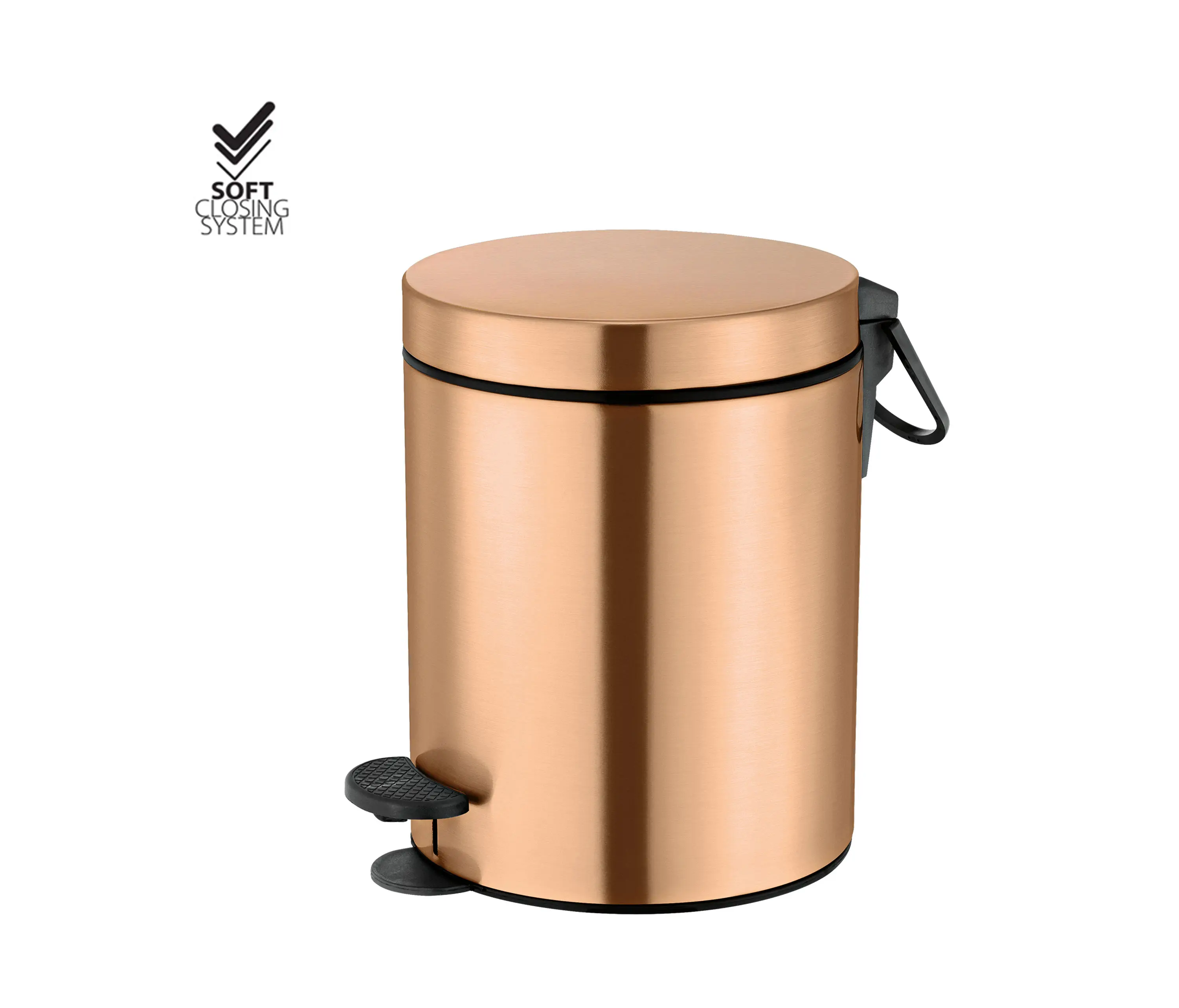 SANCO - waste bins | Waste receptacle 5lt Soft closing system