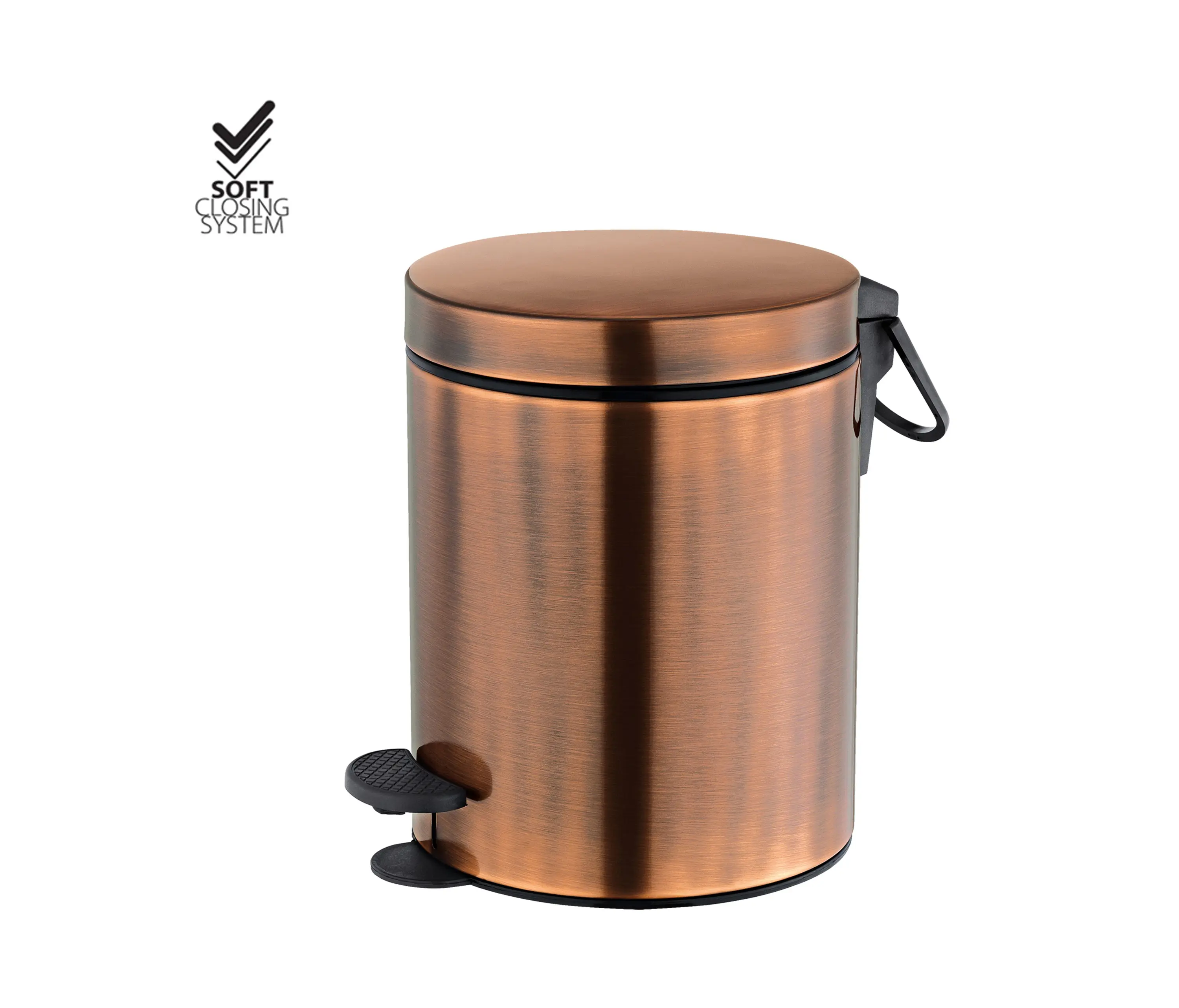 SANCO - waste bins | Waste receptacle 5lt Soft closing system