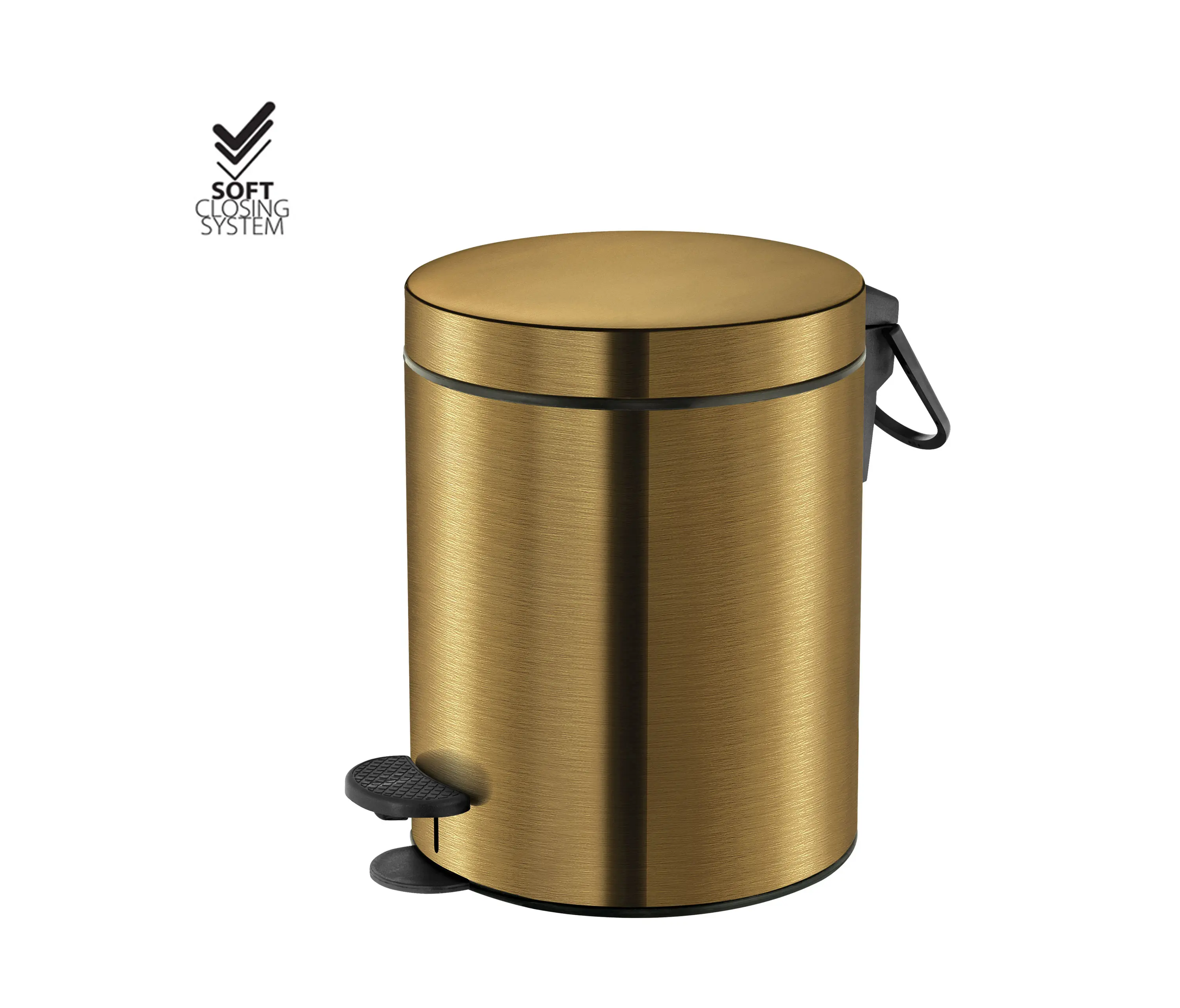 SANCO - waste bins | Waste receptacle 5lt Soft closing system