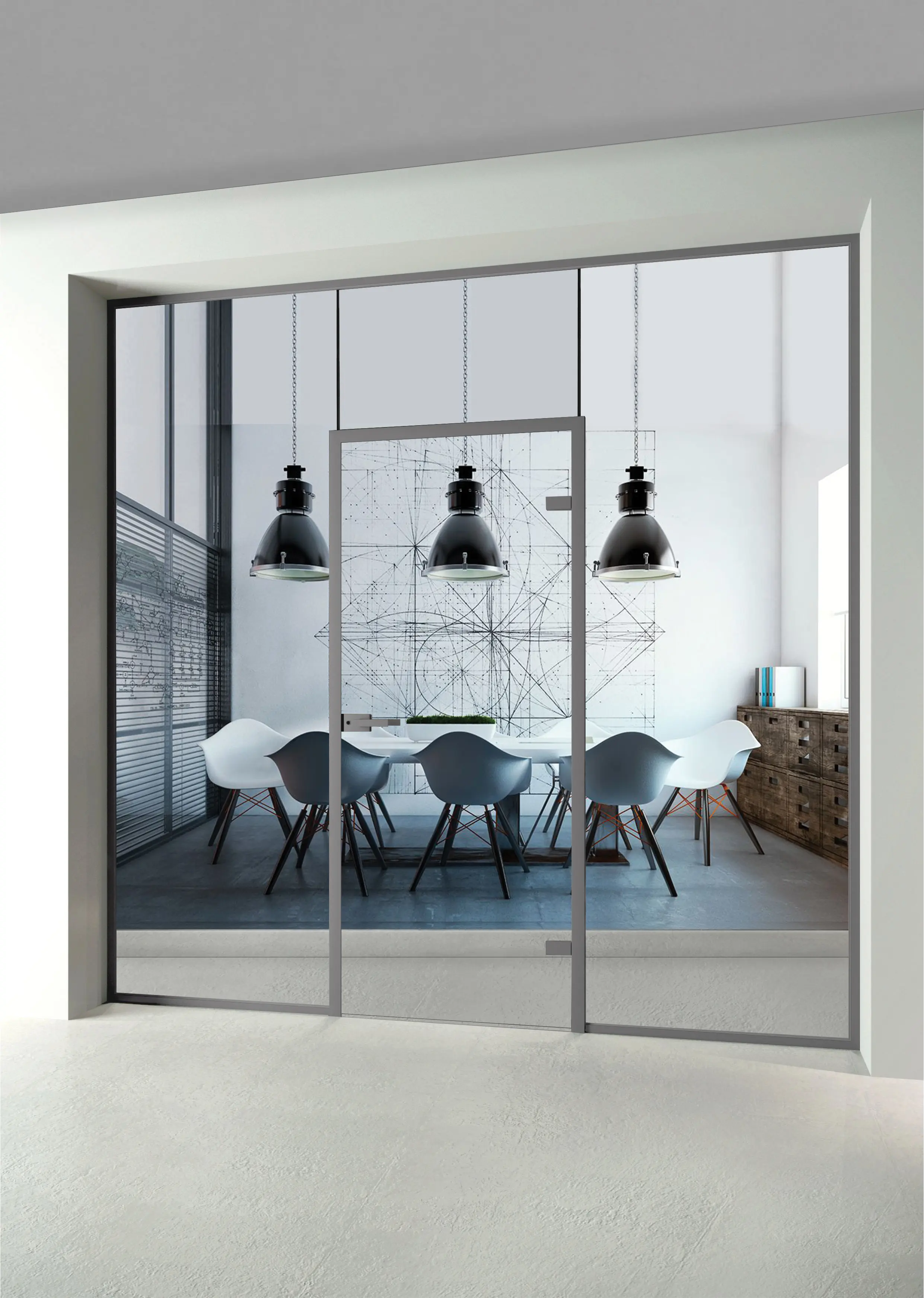 PCA - Single Glazed Partitions | A11