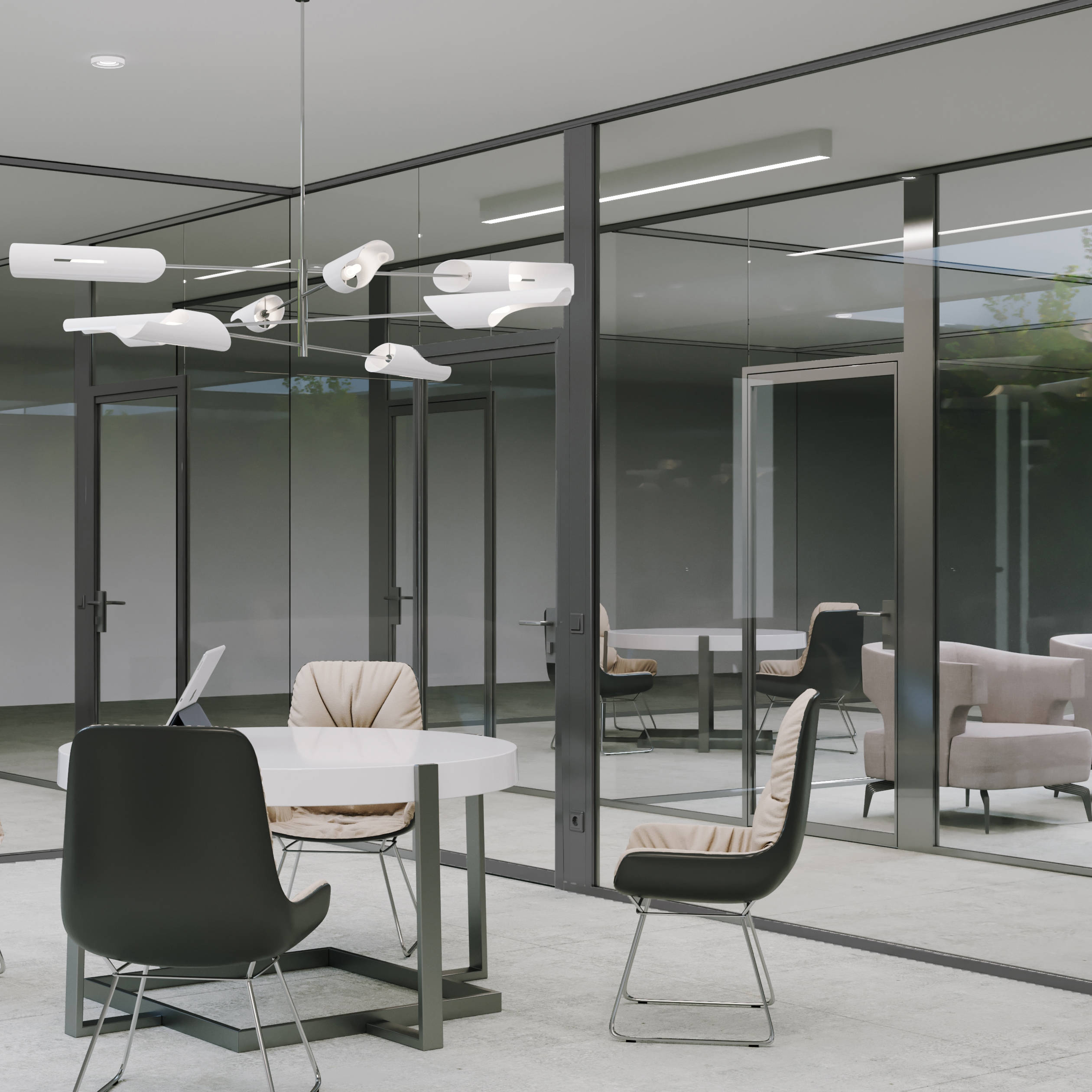Mostrar el producto Single Glazed Partitions | Aries 4 del fabricante PCA