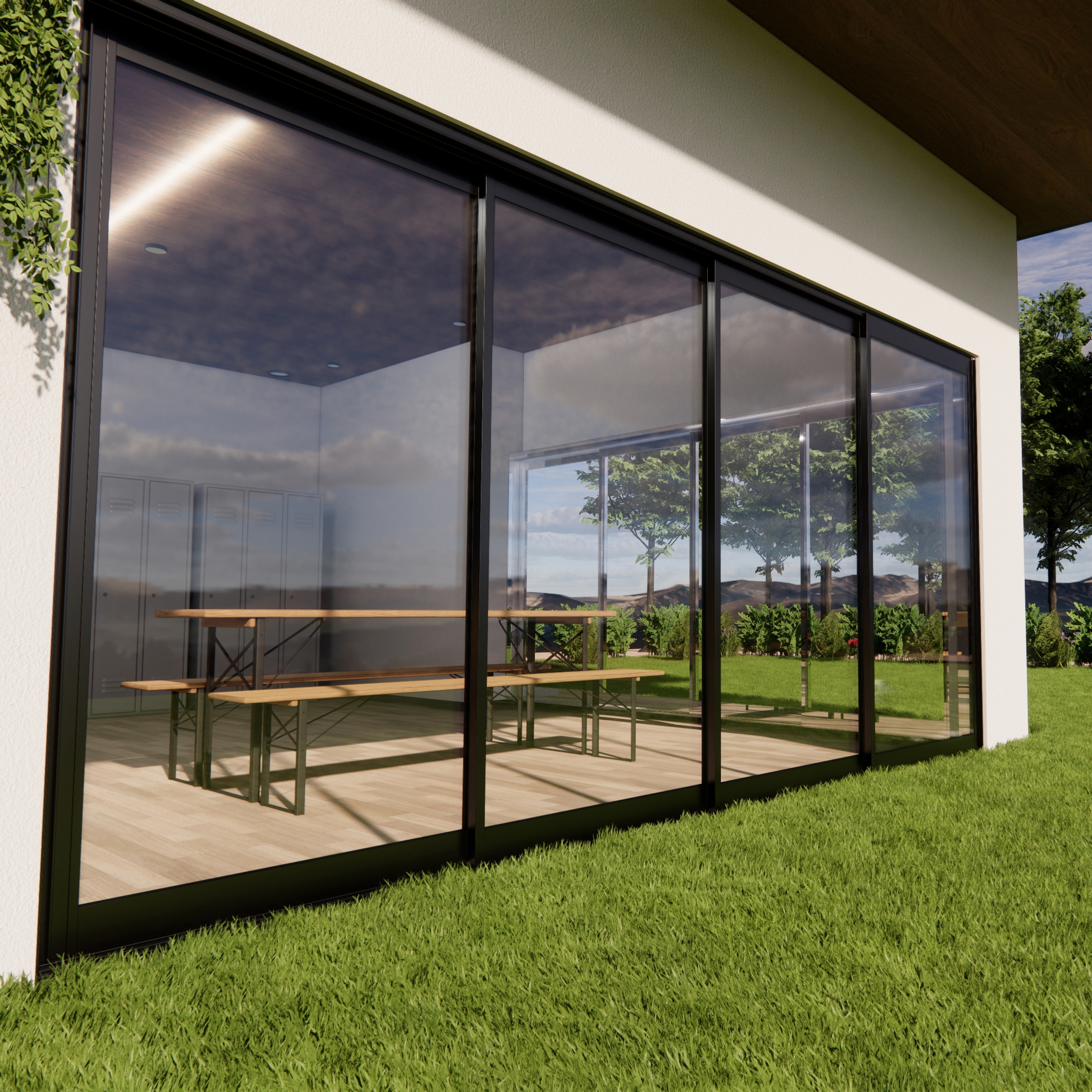 Display product Sliding Door System | Terrace Solaro from manufacturer PCA