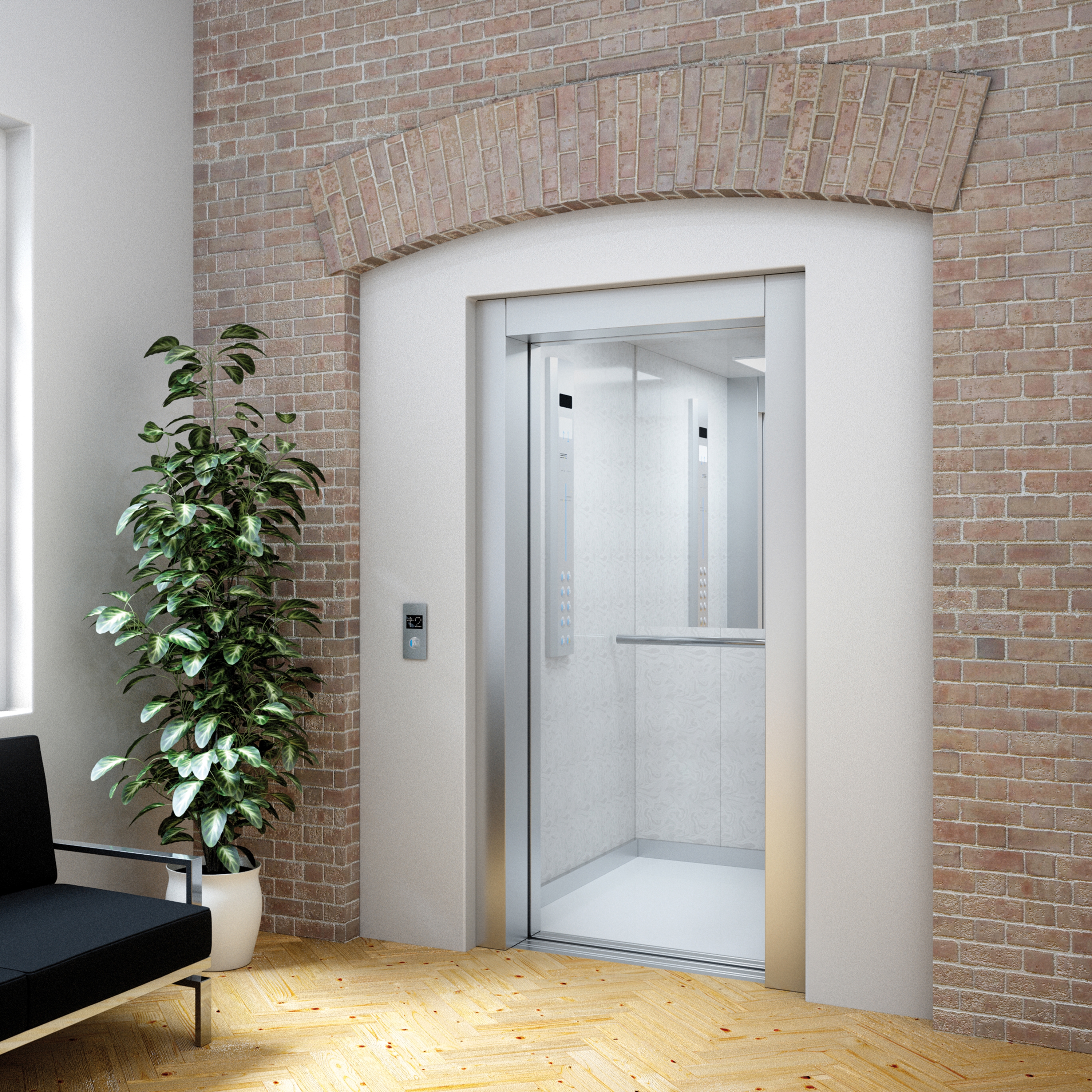 Afficher le produit Elevators | Maison100 E est la nouvelle solution pour la maison du fabricant KLEEMANN