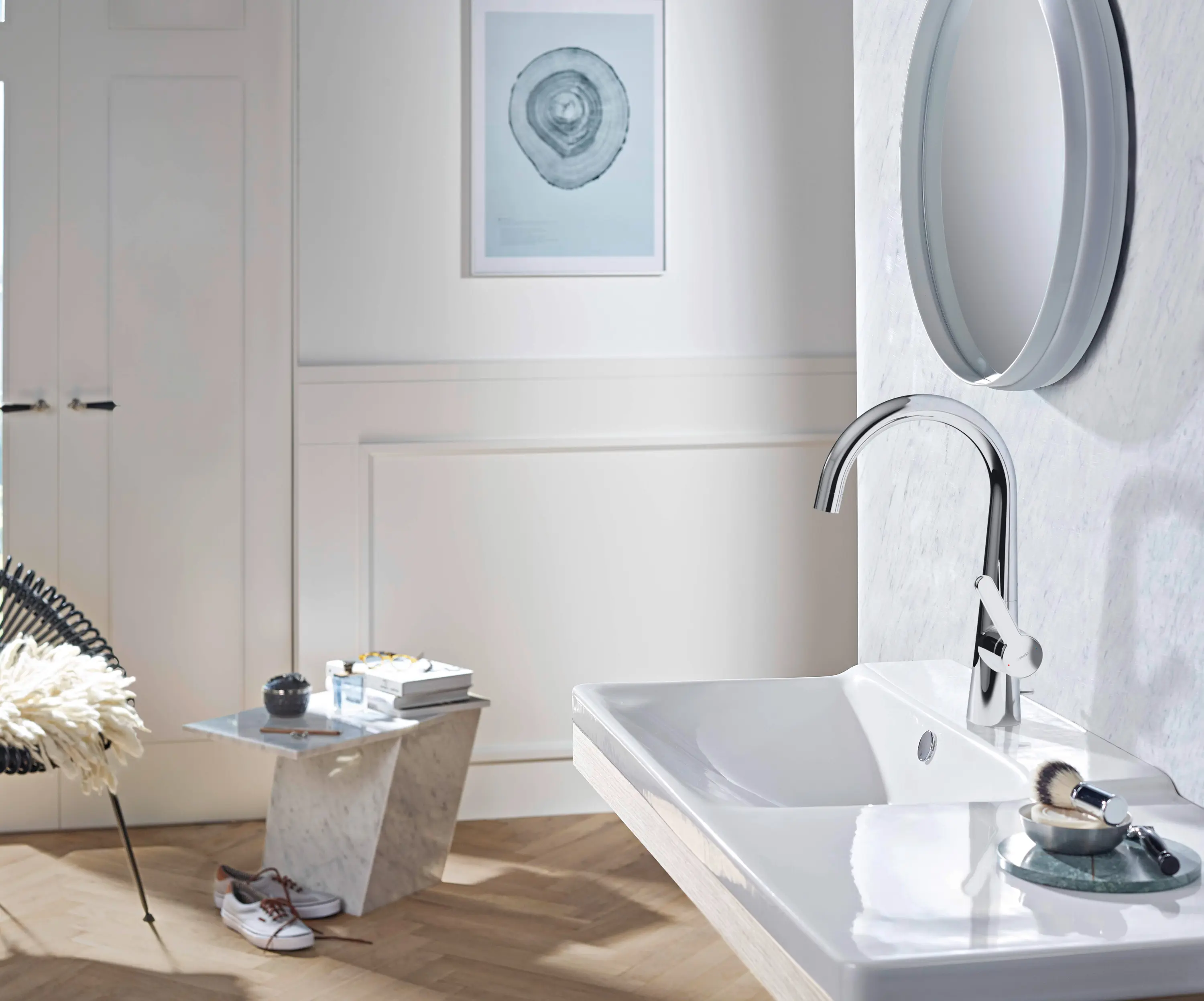 HANSA Armaturen - HANSADESIGNO | Style Bath faucet, floor mounting