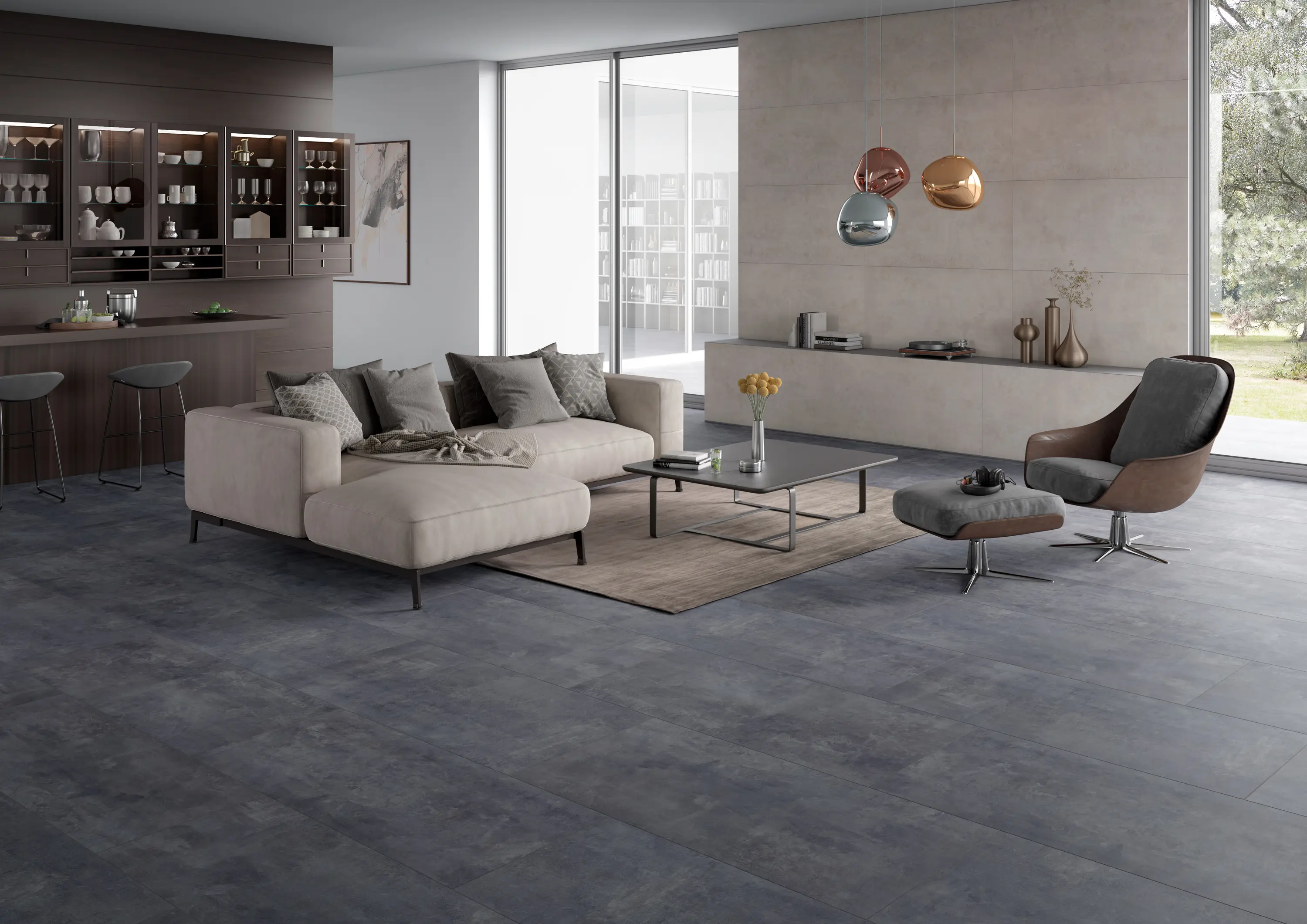 Ceramic District - MILESTONE grey 60x60/06