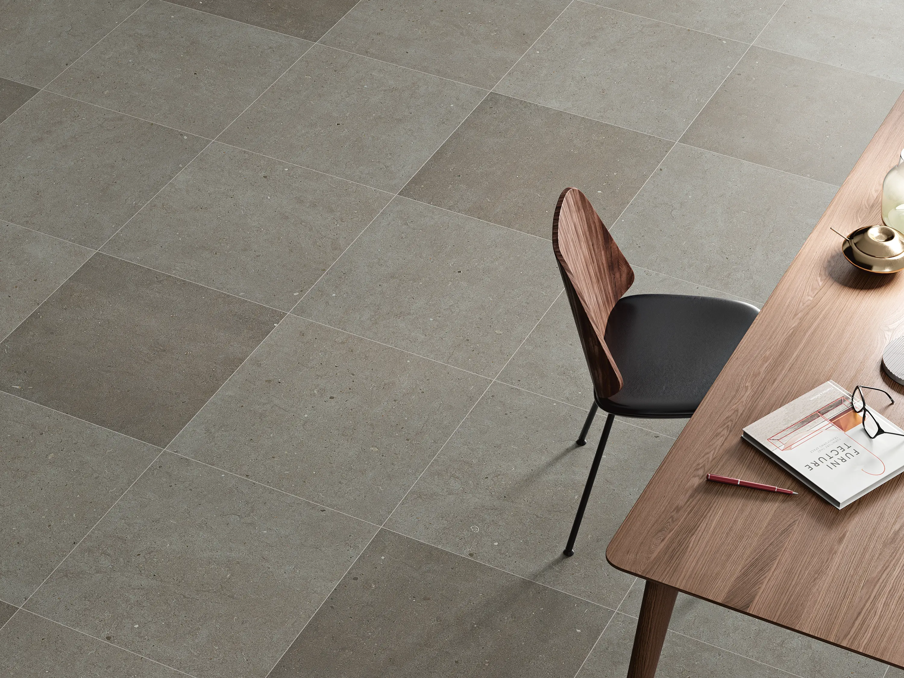 Ceramic District - LEEDS grau 5x5
