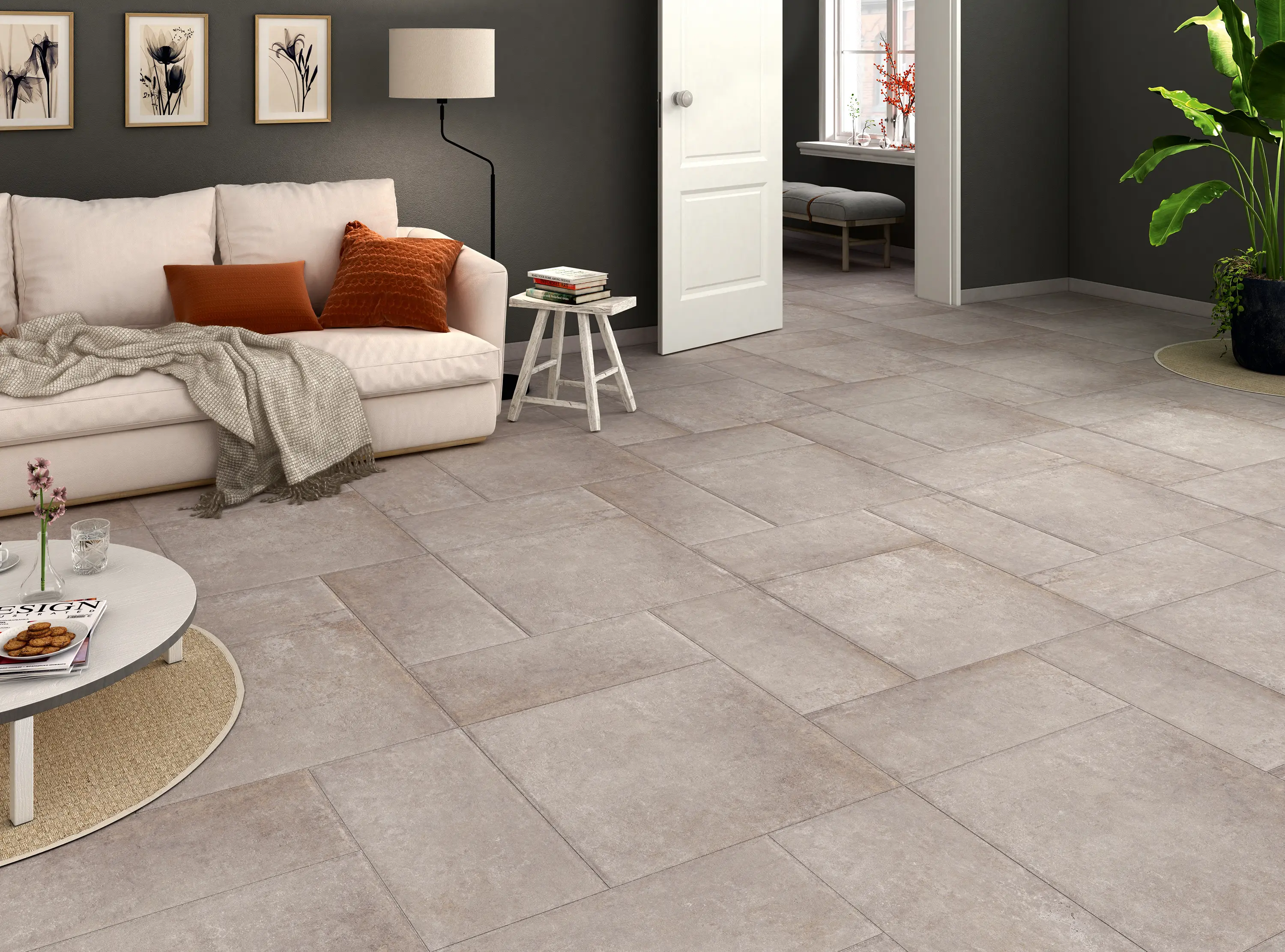 Ceramic District - MONUMENT anthracite 5x5