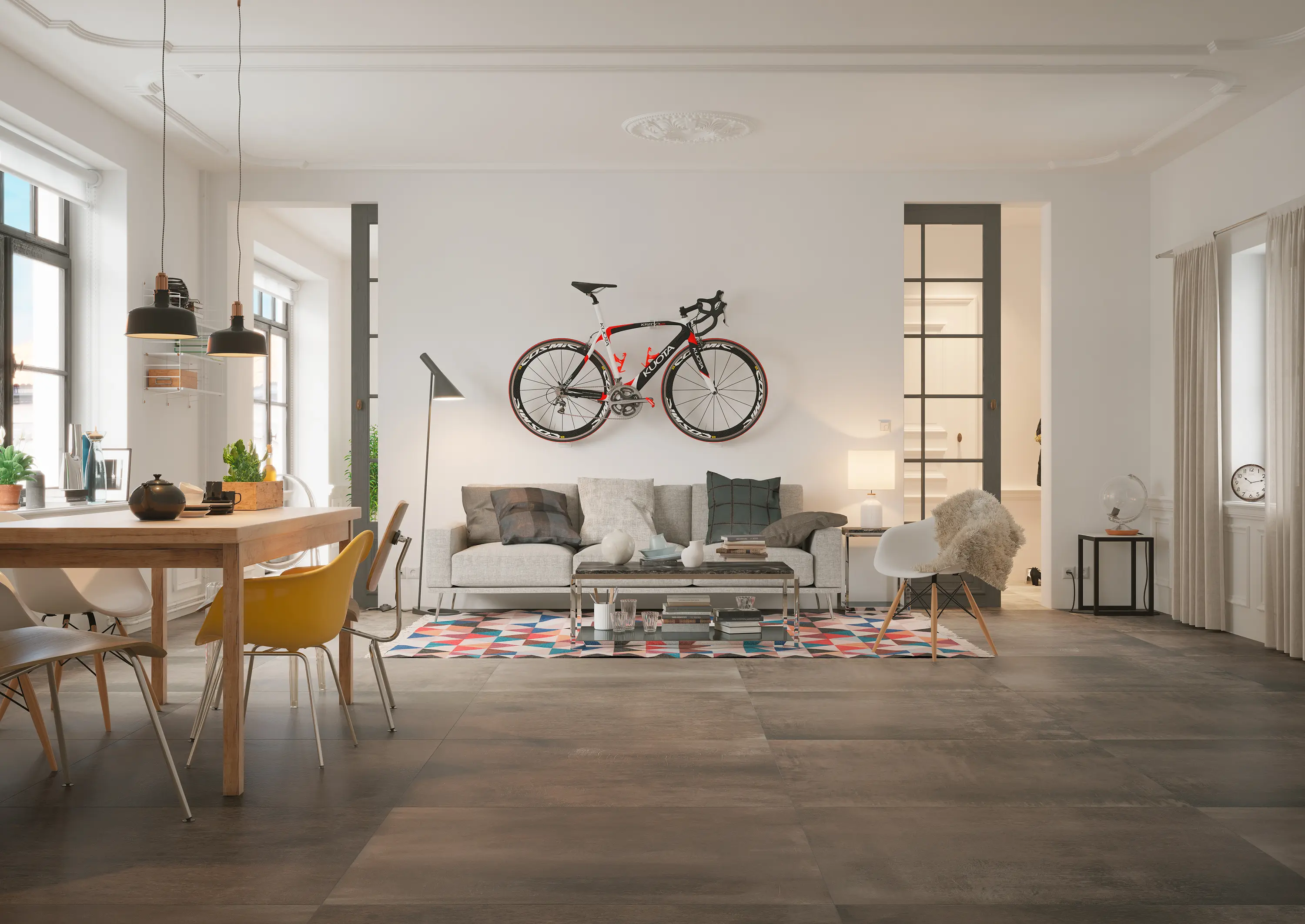 Ceramic District - TALK anthracite 5x5