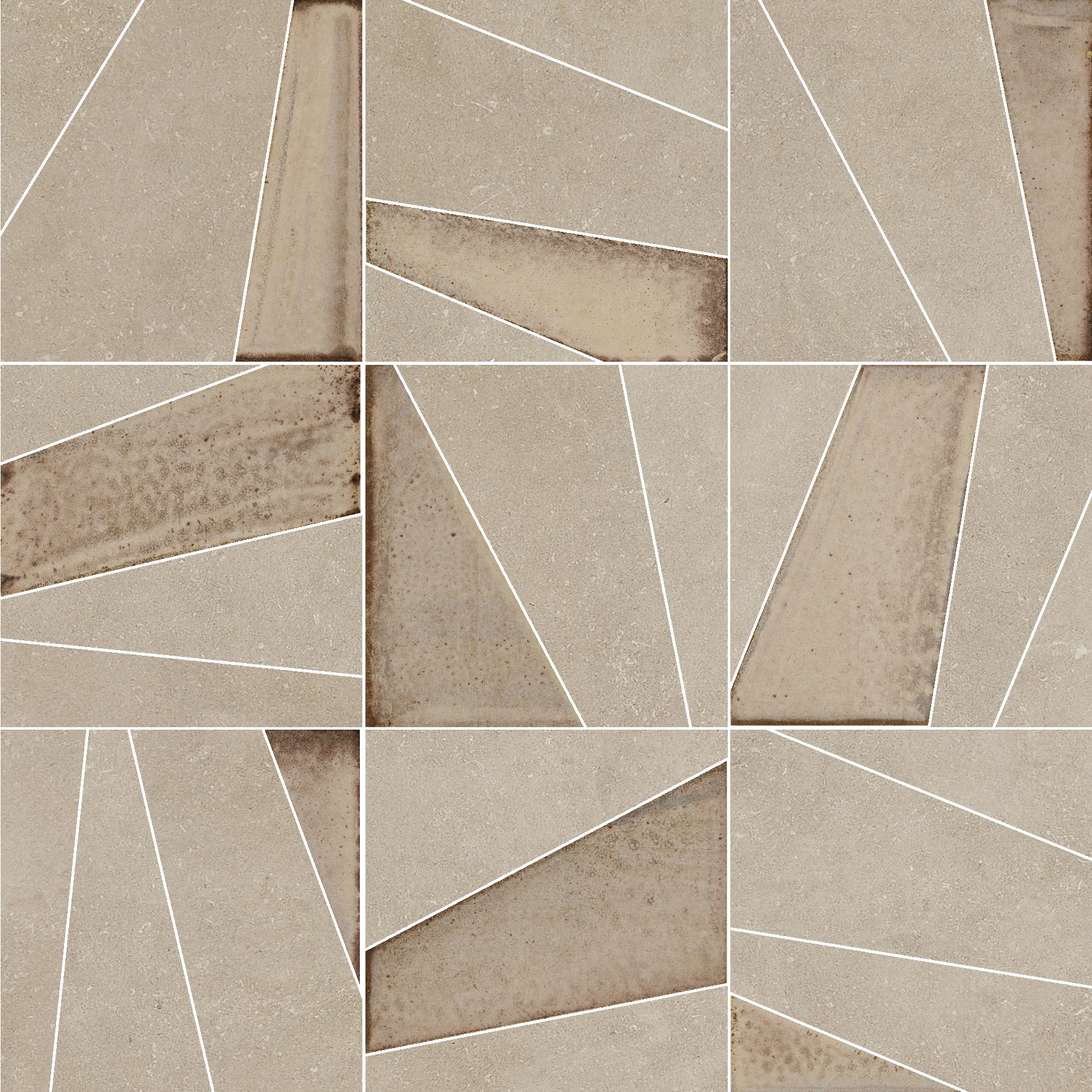 Mostra il prodotto FLANDERS pebble 20x20/06 del produttore Ceramic District