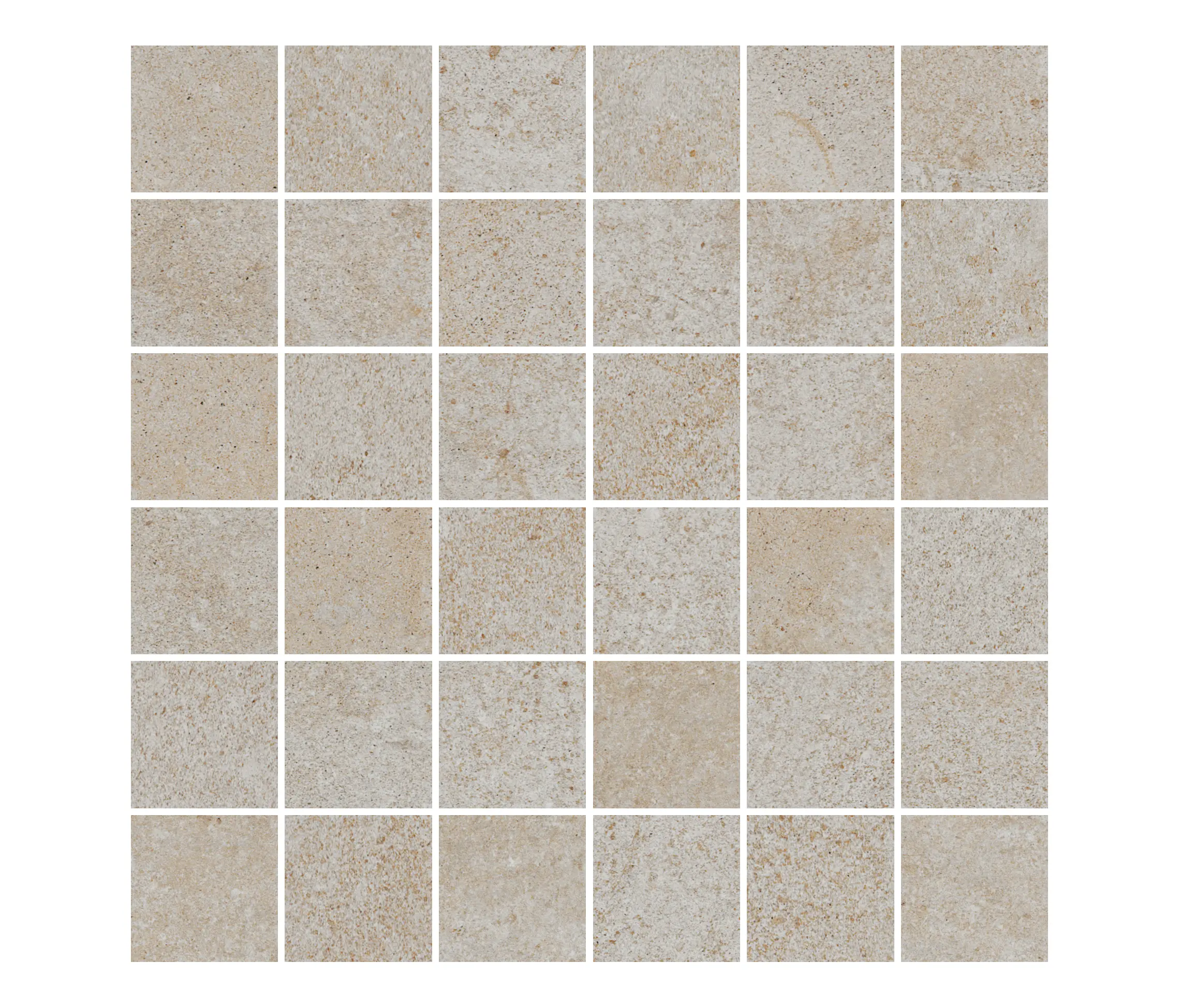 Ceramic District - KONTEXT light beige 5x5