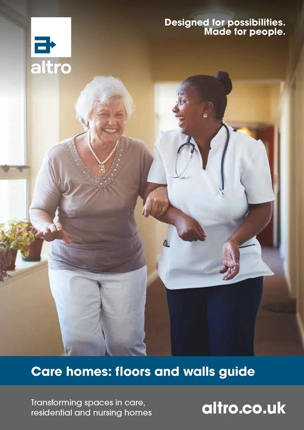 Imagen de vista previa del archivo Care homes: floors and walls guide