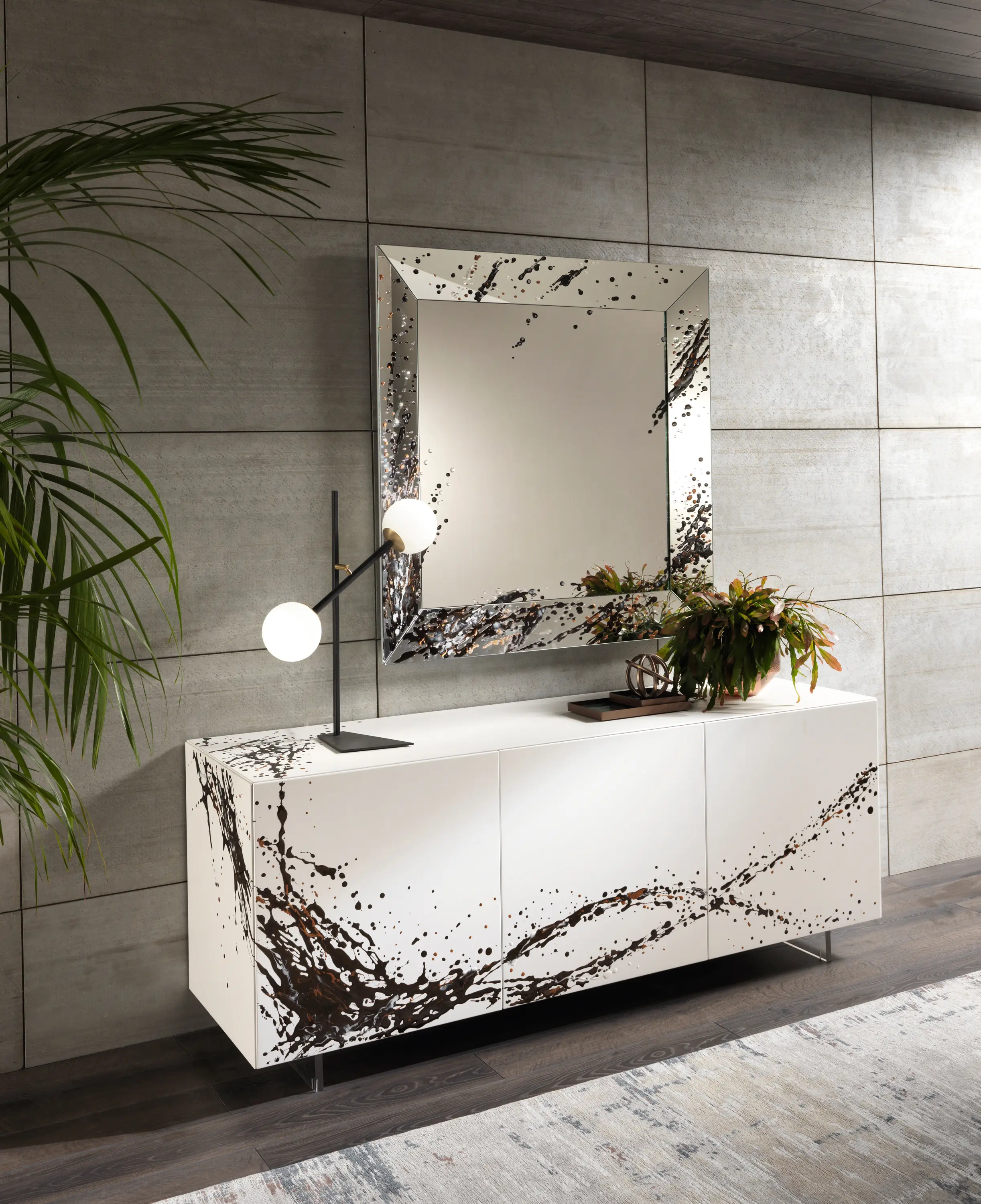 Riflessi - Trapezio Art Mirror