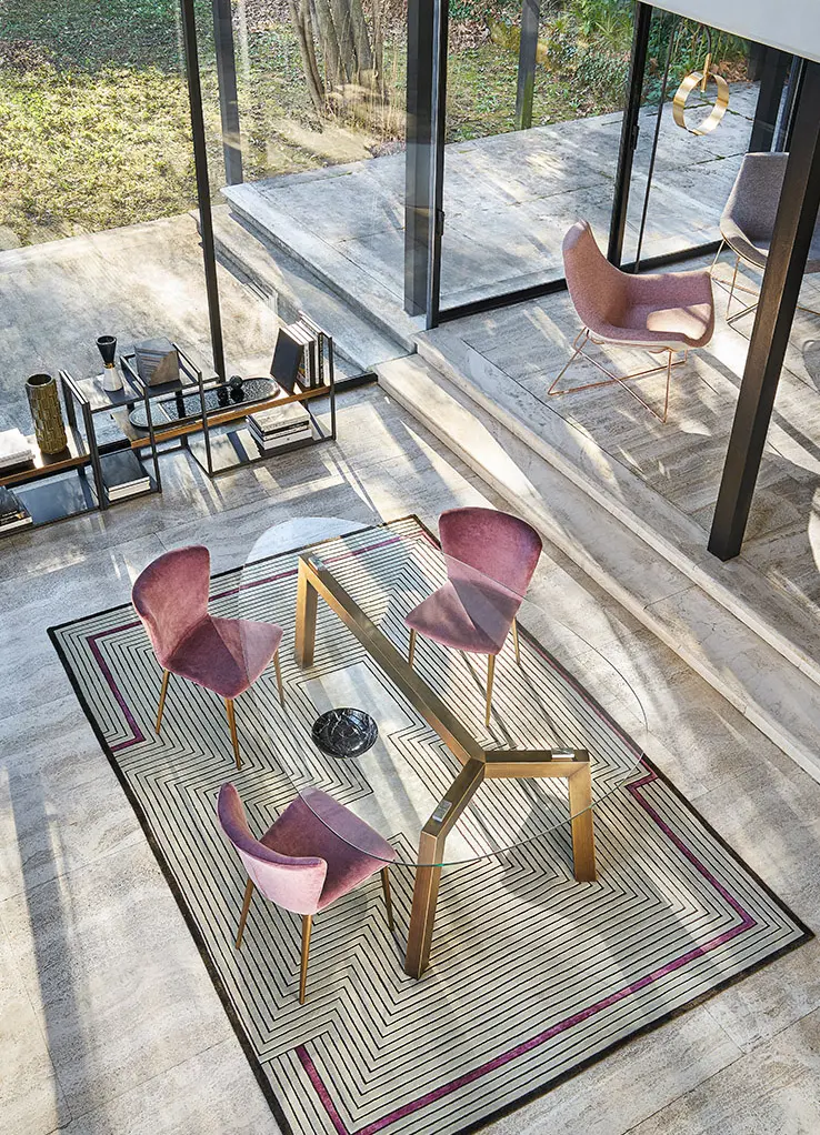 Riflessi - Treble Glass Top Table