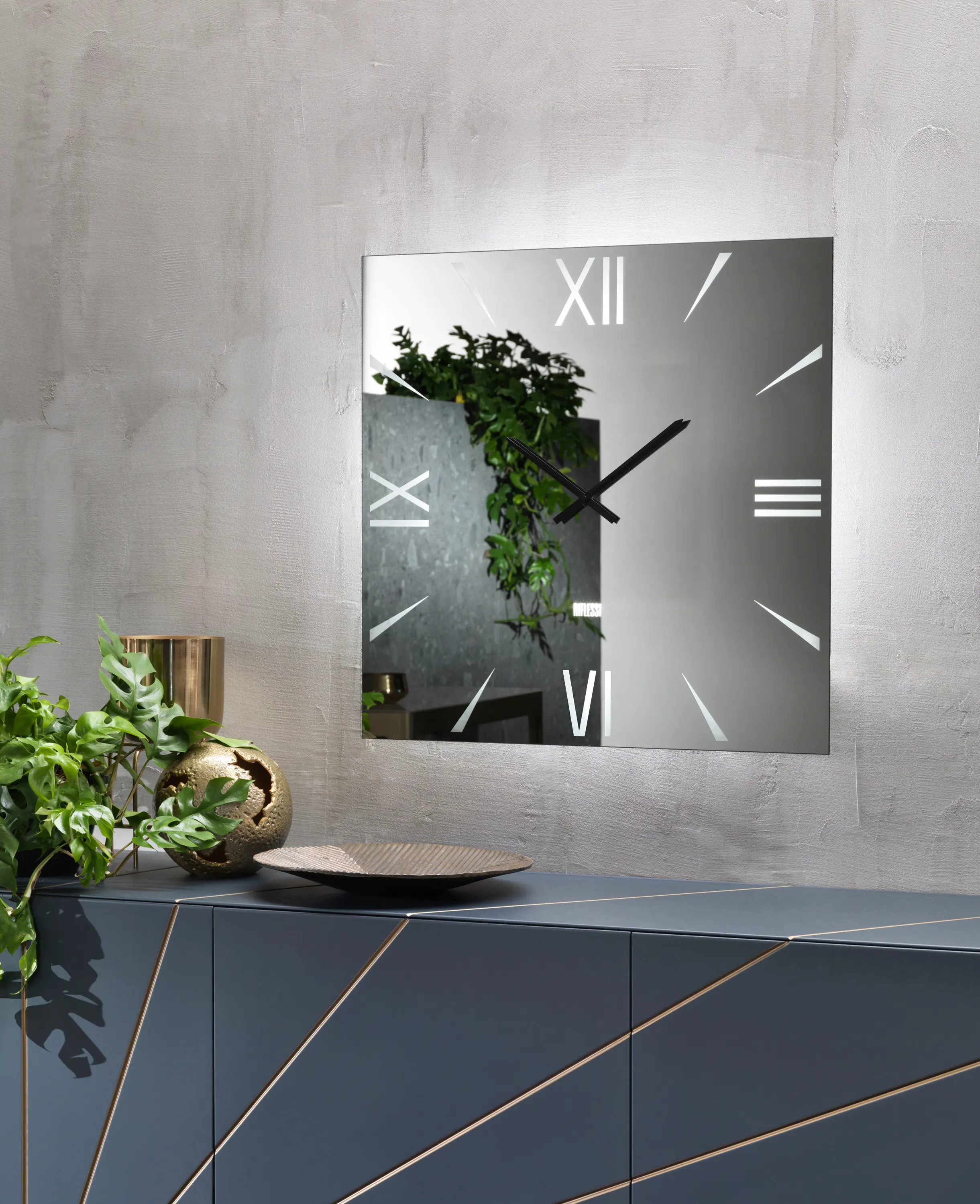 Riflessi - Skyline clock